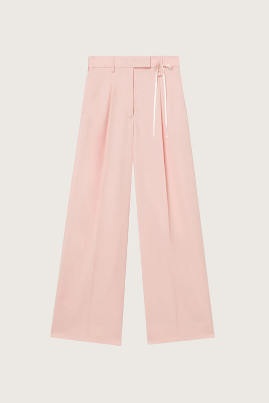 Bow Detail Puddle Trousers