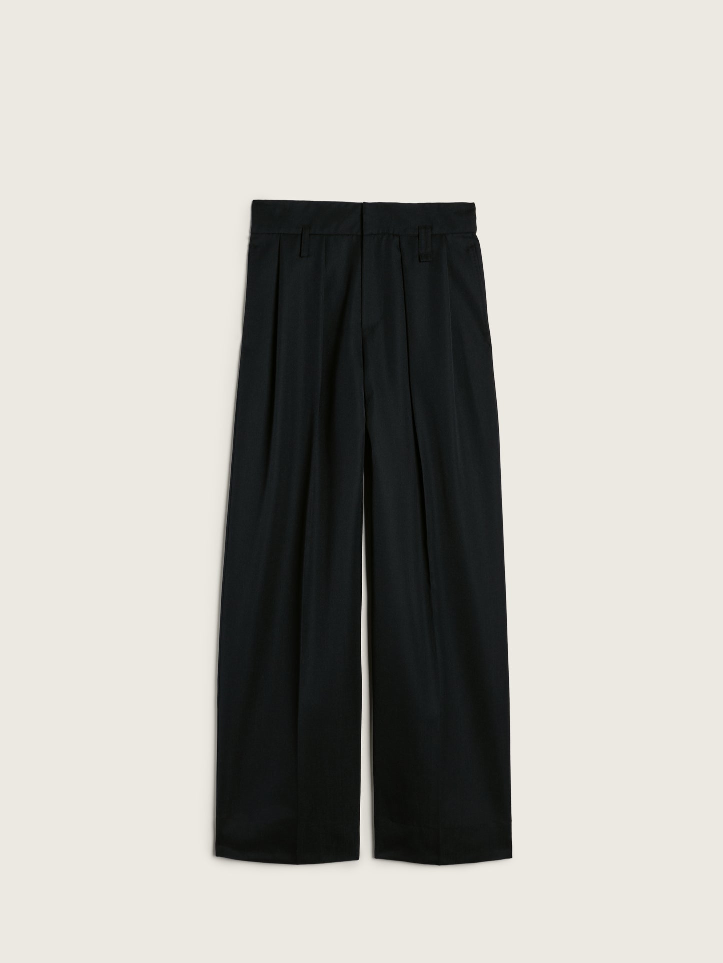 Peeling Waist Wide Leg Trousers