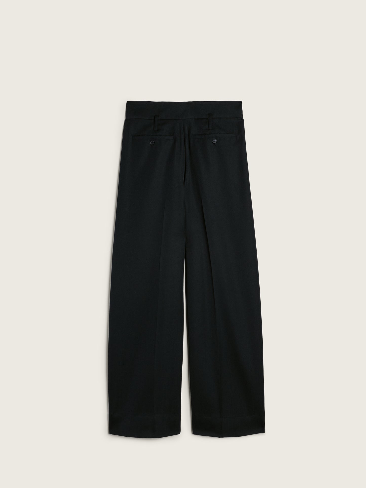 Peeling Waist Wide Leg Trousers