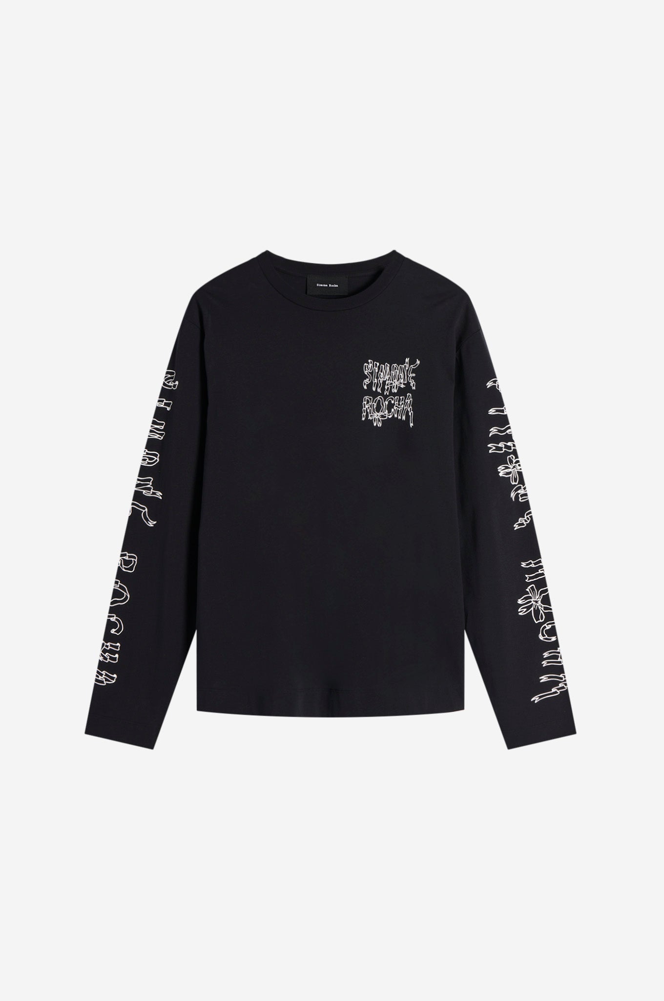 Ribbon Logo Long Sleeve T-Shirt