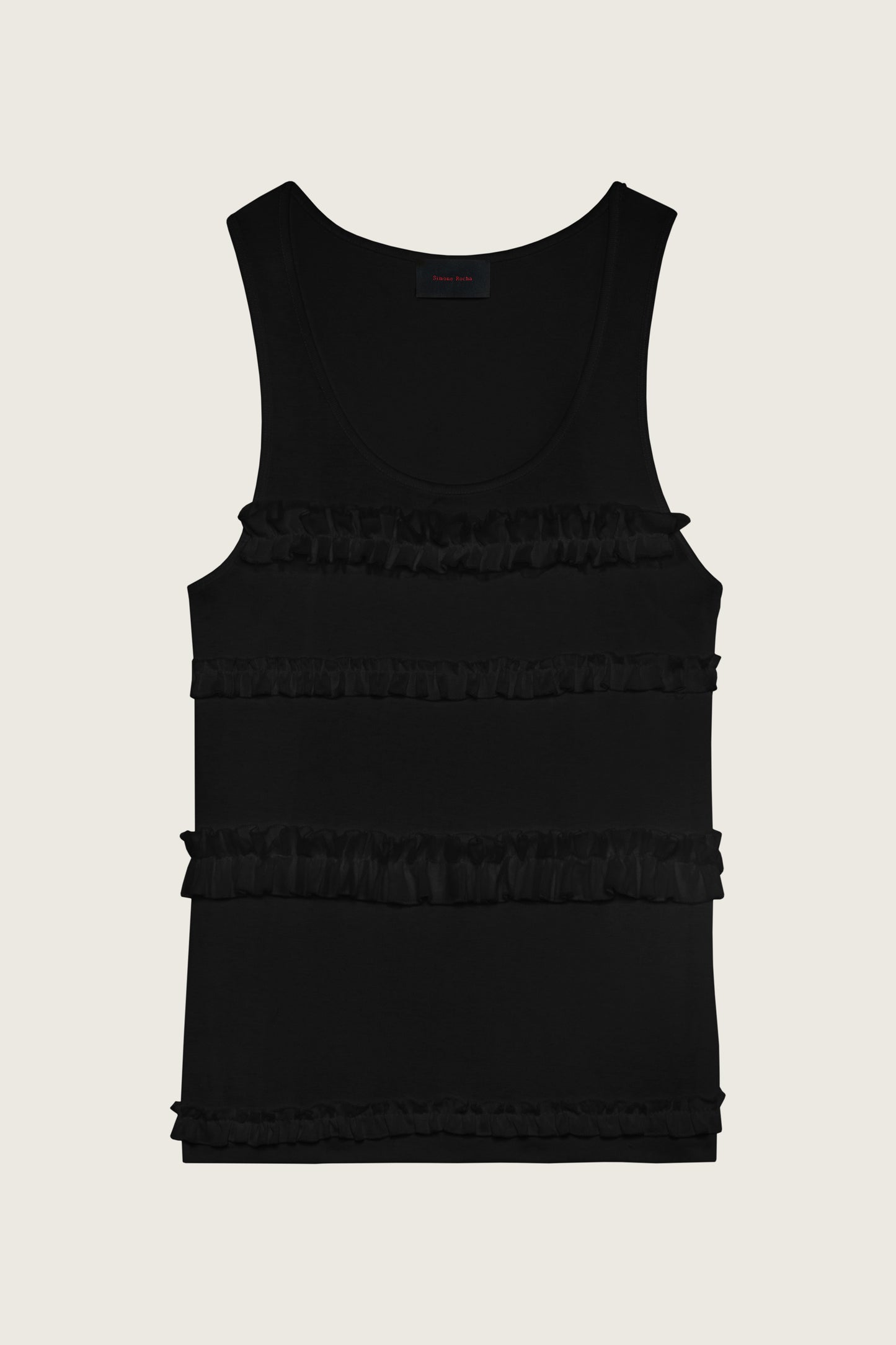 Ruffle Frill Tank Top