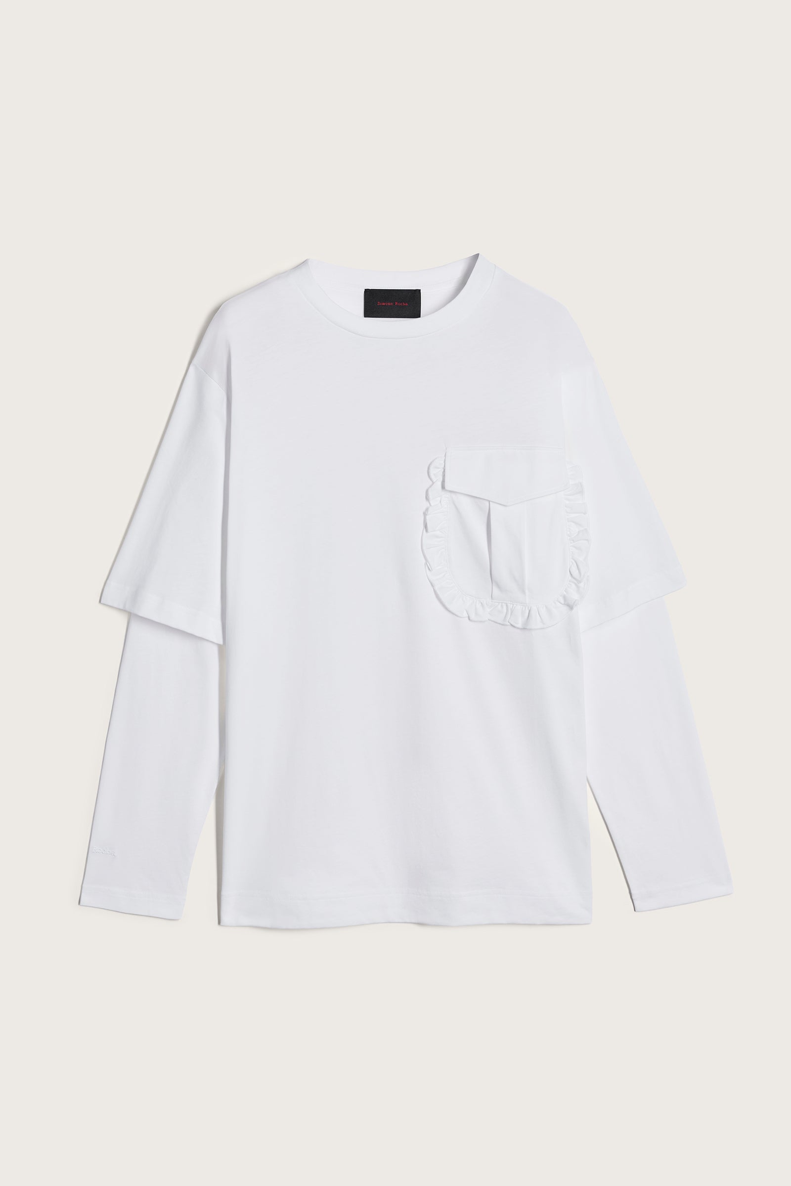 トップス simone rocha SIMONE ROCHA Draped taffeta peplum top | NET-A-PORTER