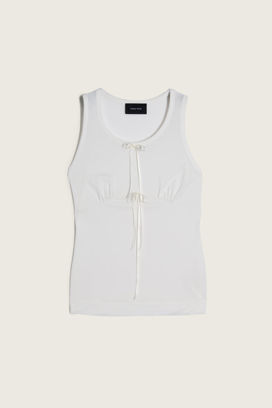 Gathered Bust Bow Tank