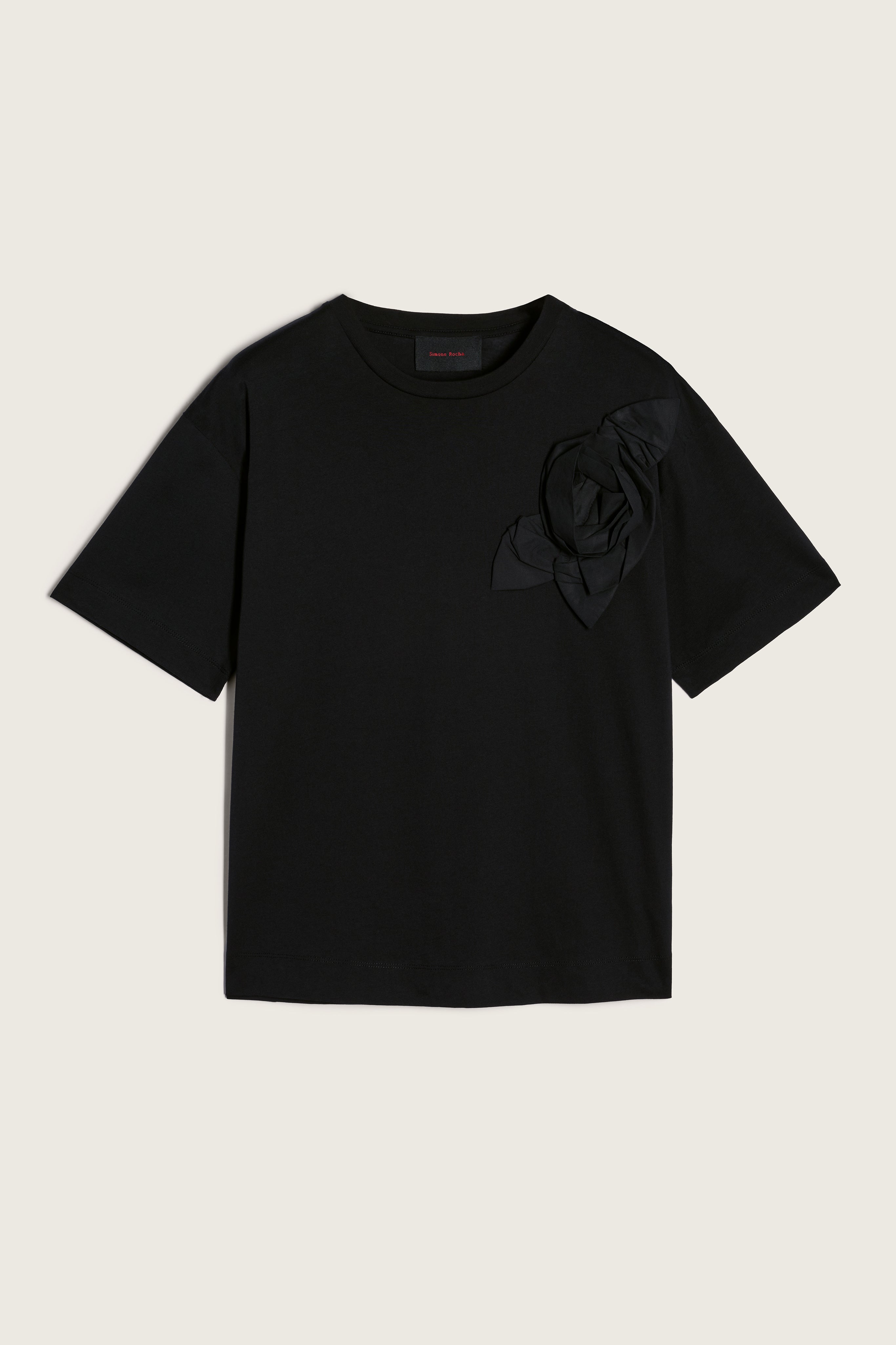 Fitted Pressed Rosette T-Shirt – Simone Rocha US