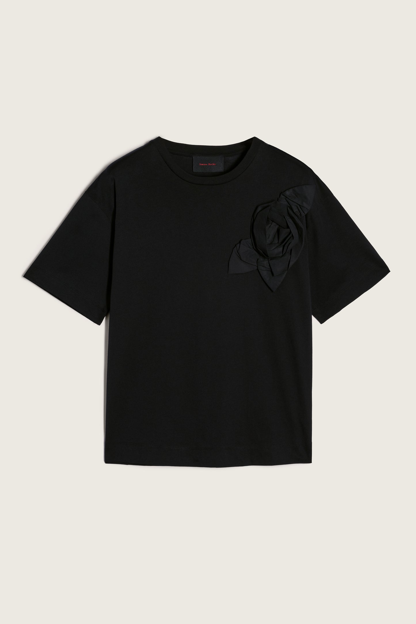 Fitted Pressed Rosette T-Shirt