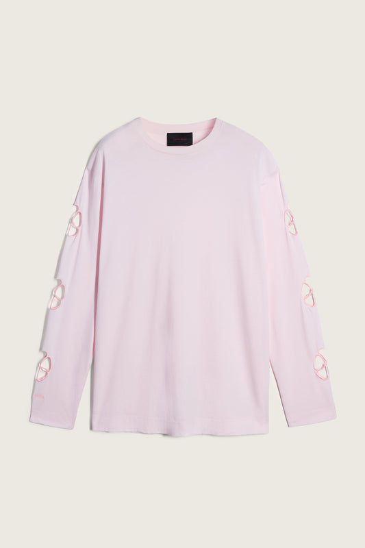 Daisy Cutout Long Sleeve T-Shirt
