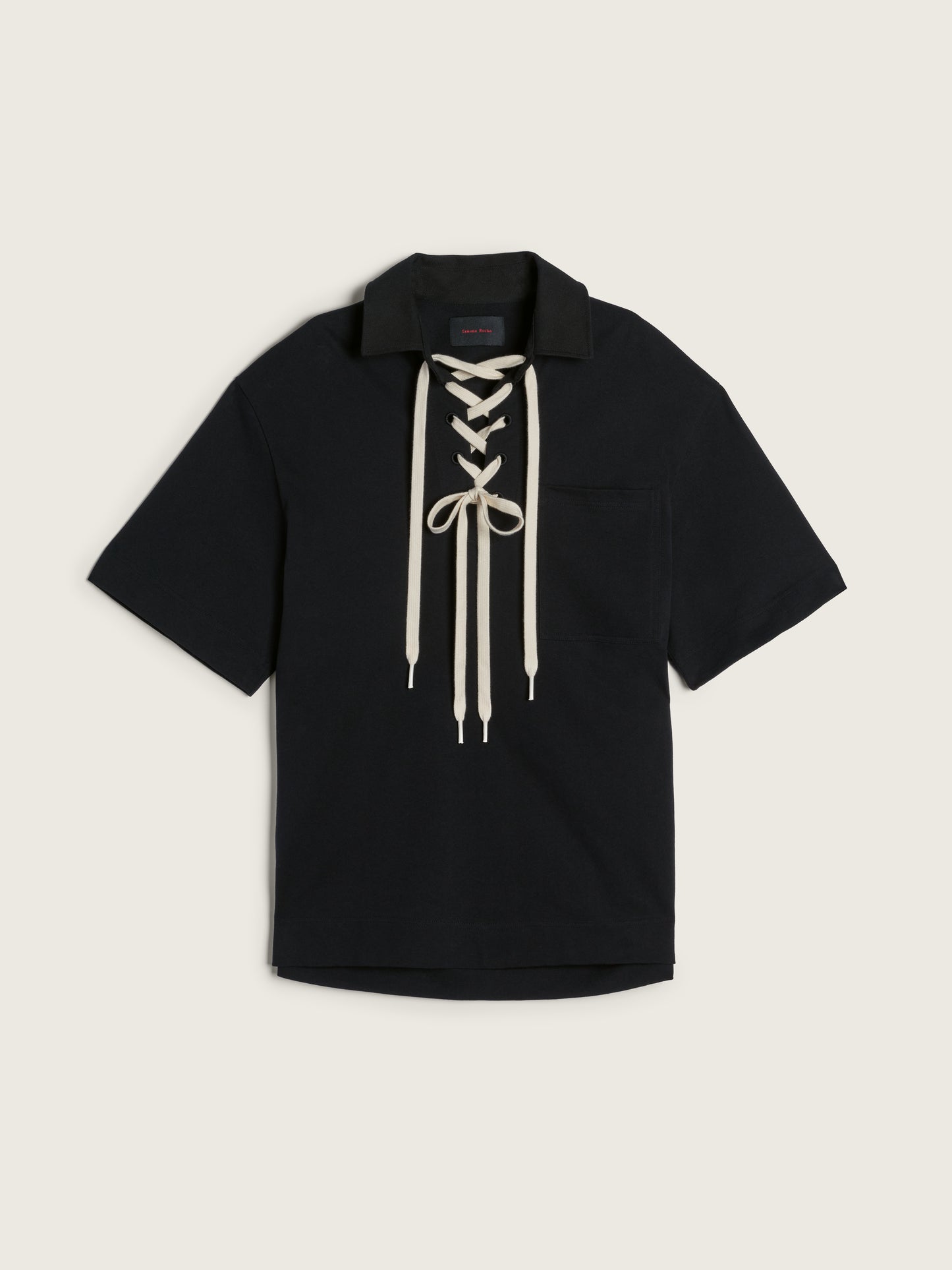 Lace Up Rugby Polo