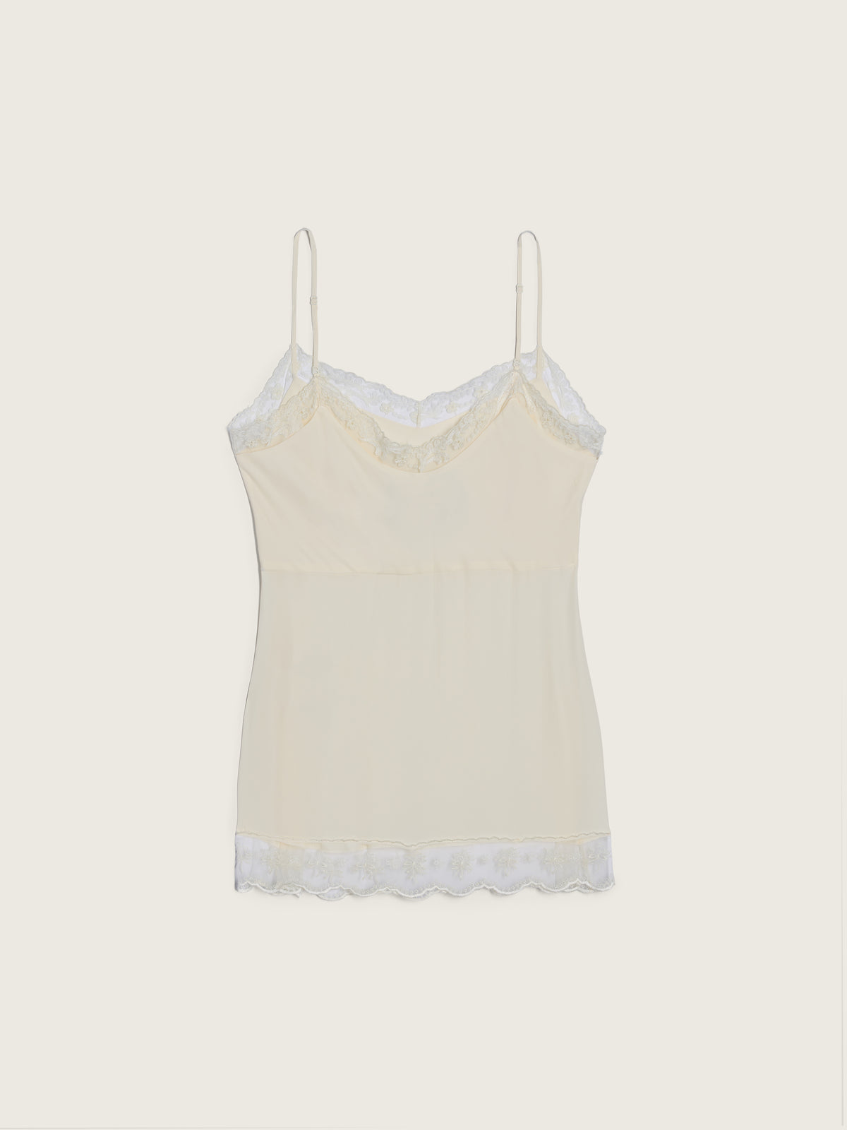 Lace Trim Negligee Cami