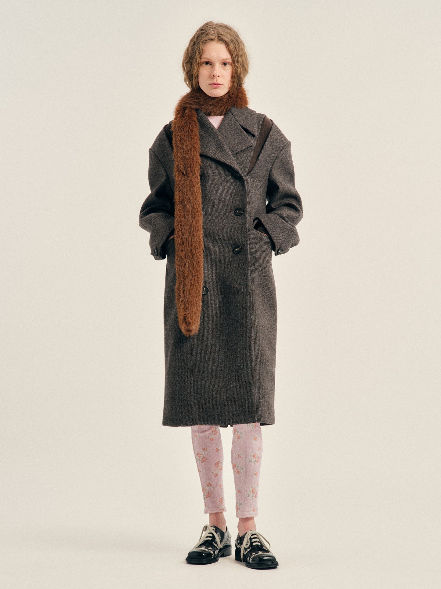 Skinny Faux Fur Scarf
