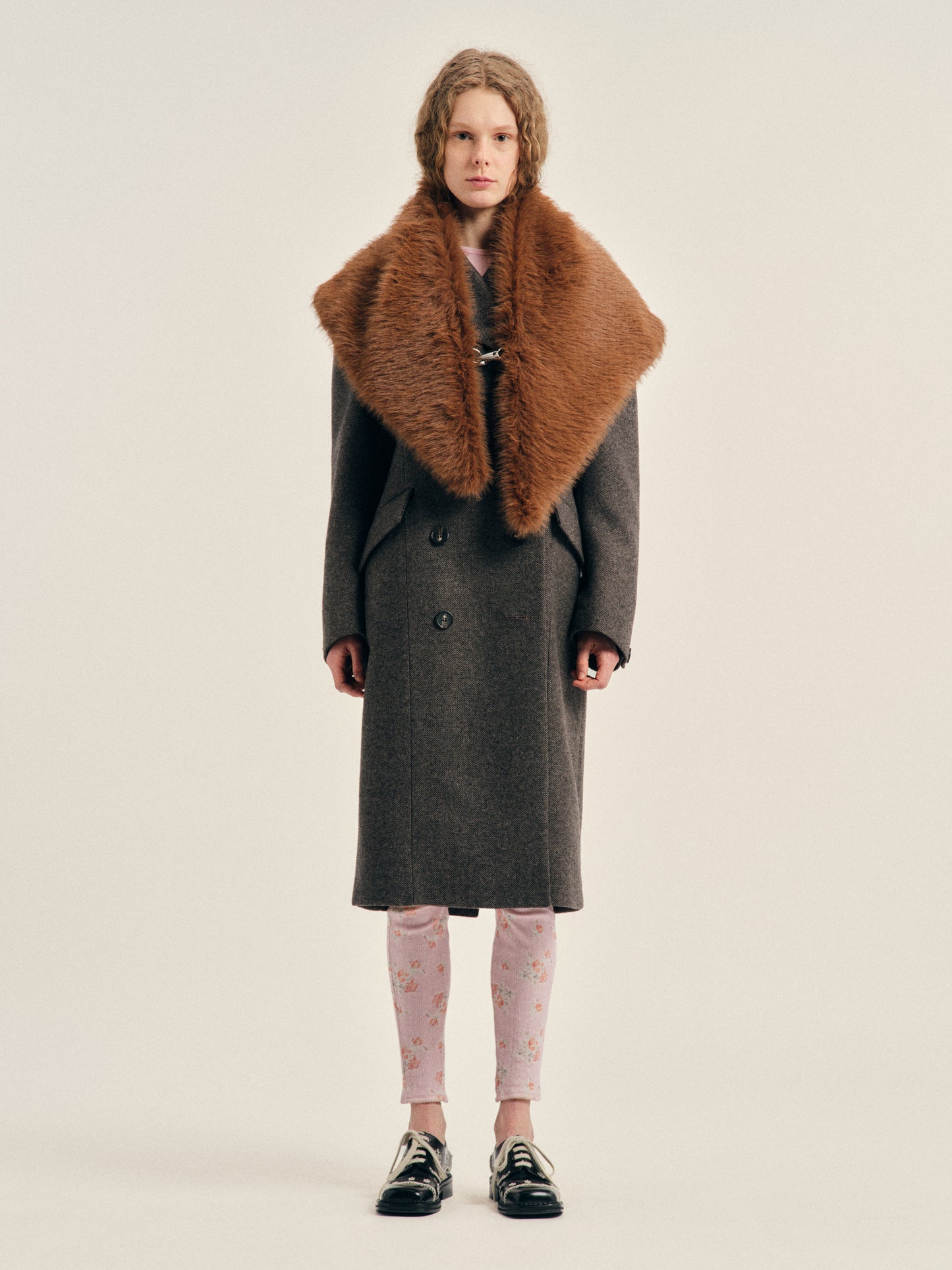 Large Faux Fur Neckerchief
