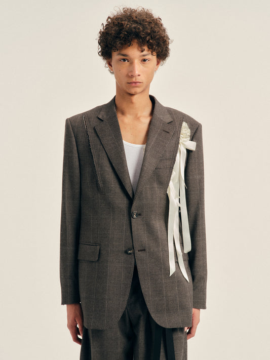 Structured Slash Jacket