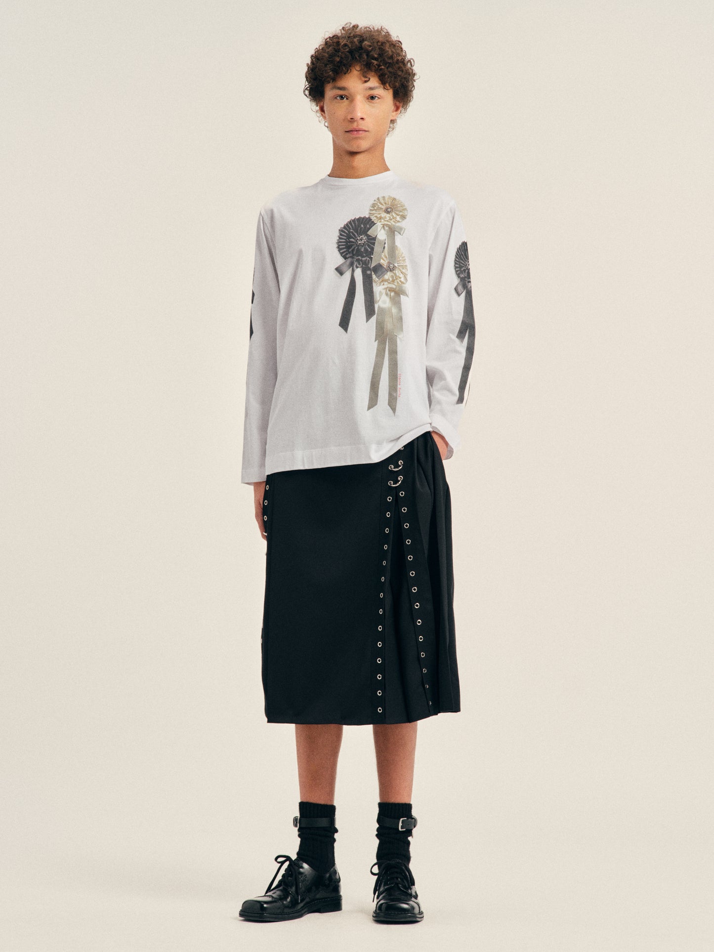 Tailored Grommet Ring Clip Kilt