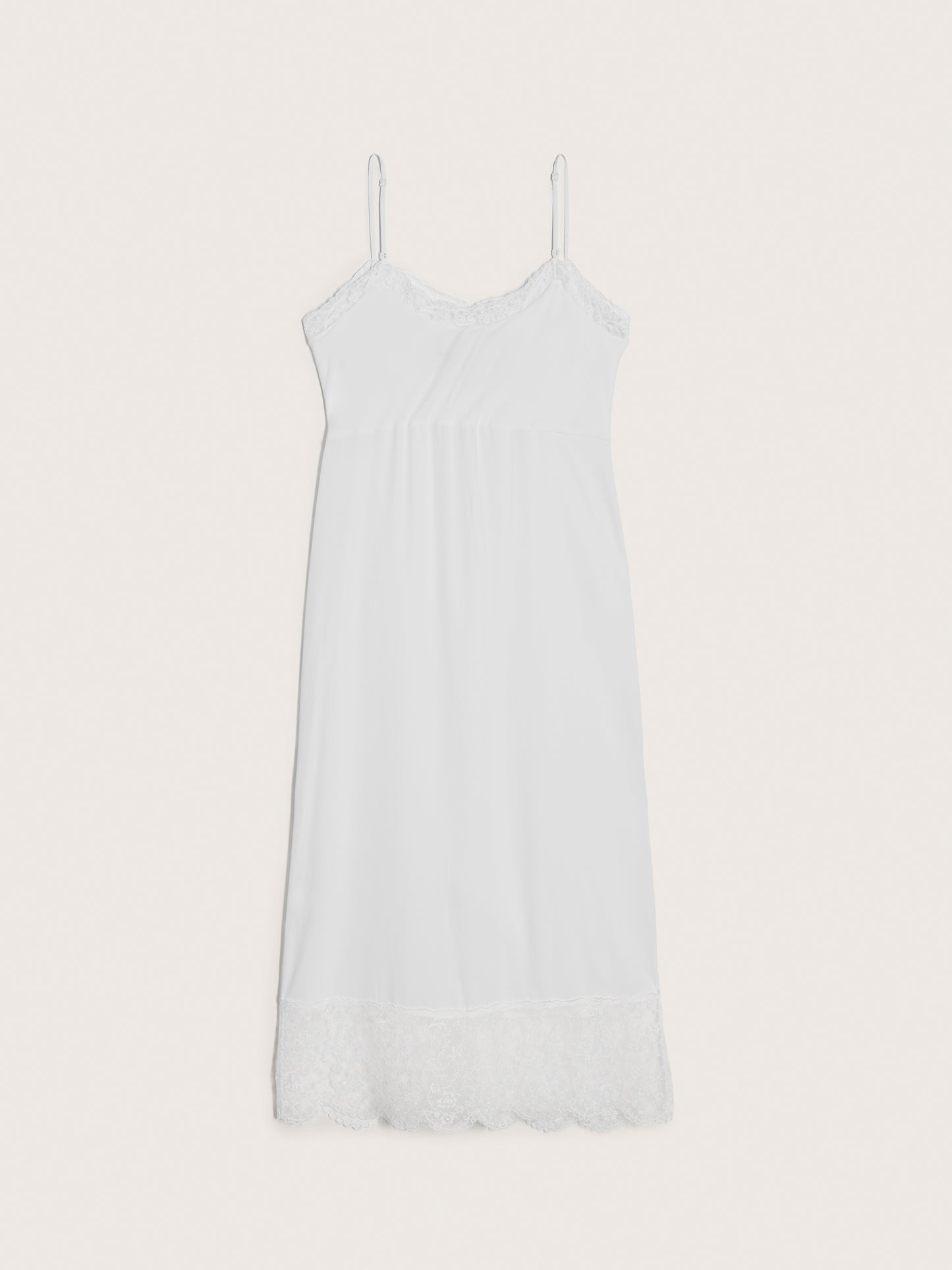 Lace Trim Slip Dress