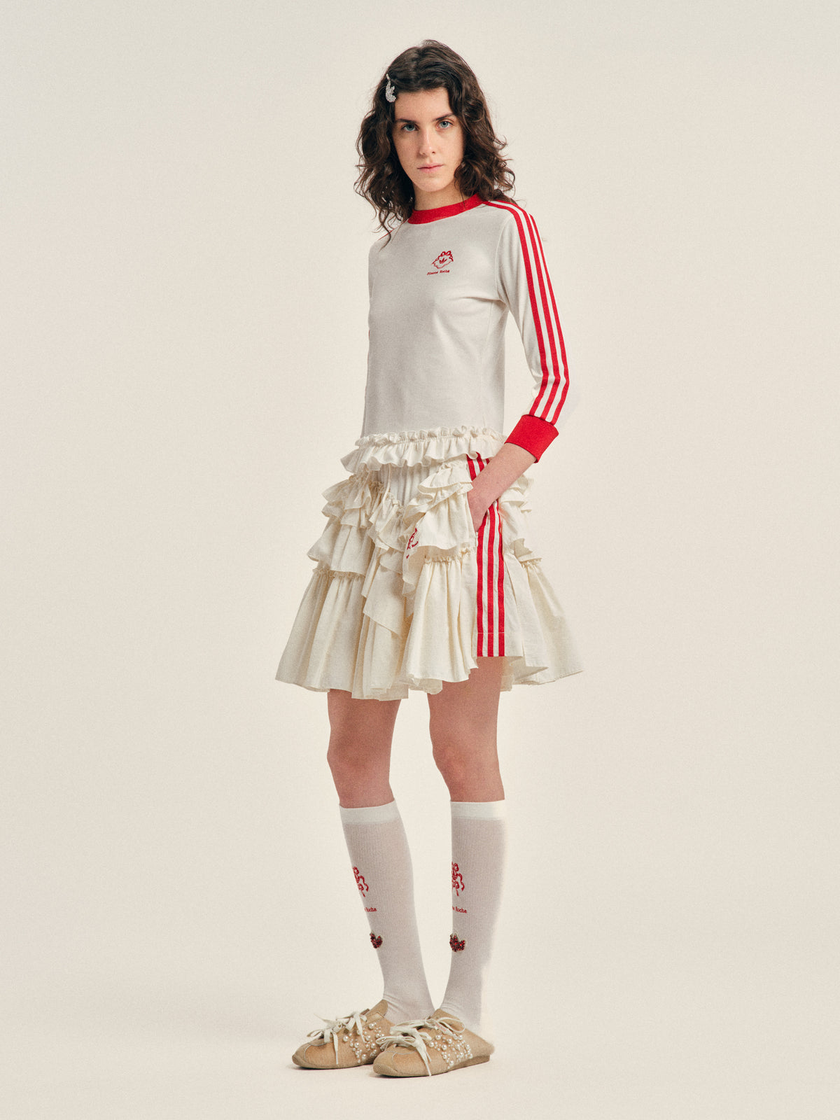 adidas Originals by Simone Rocha Frill Skirt