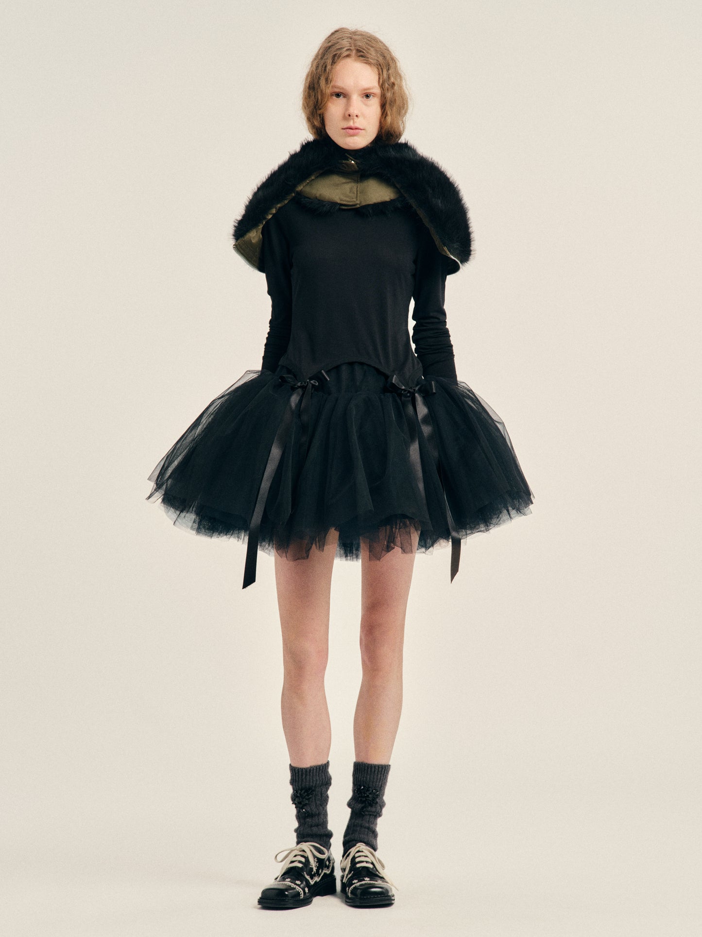 Bow Tail Easy Long Sleeve T-Shirt