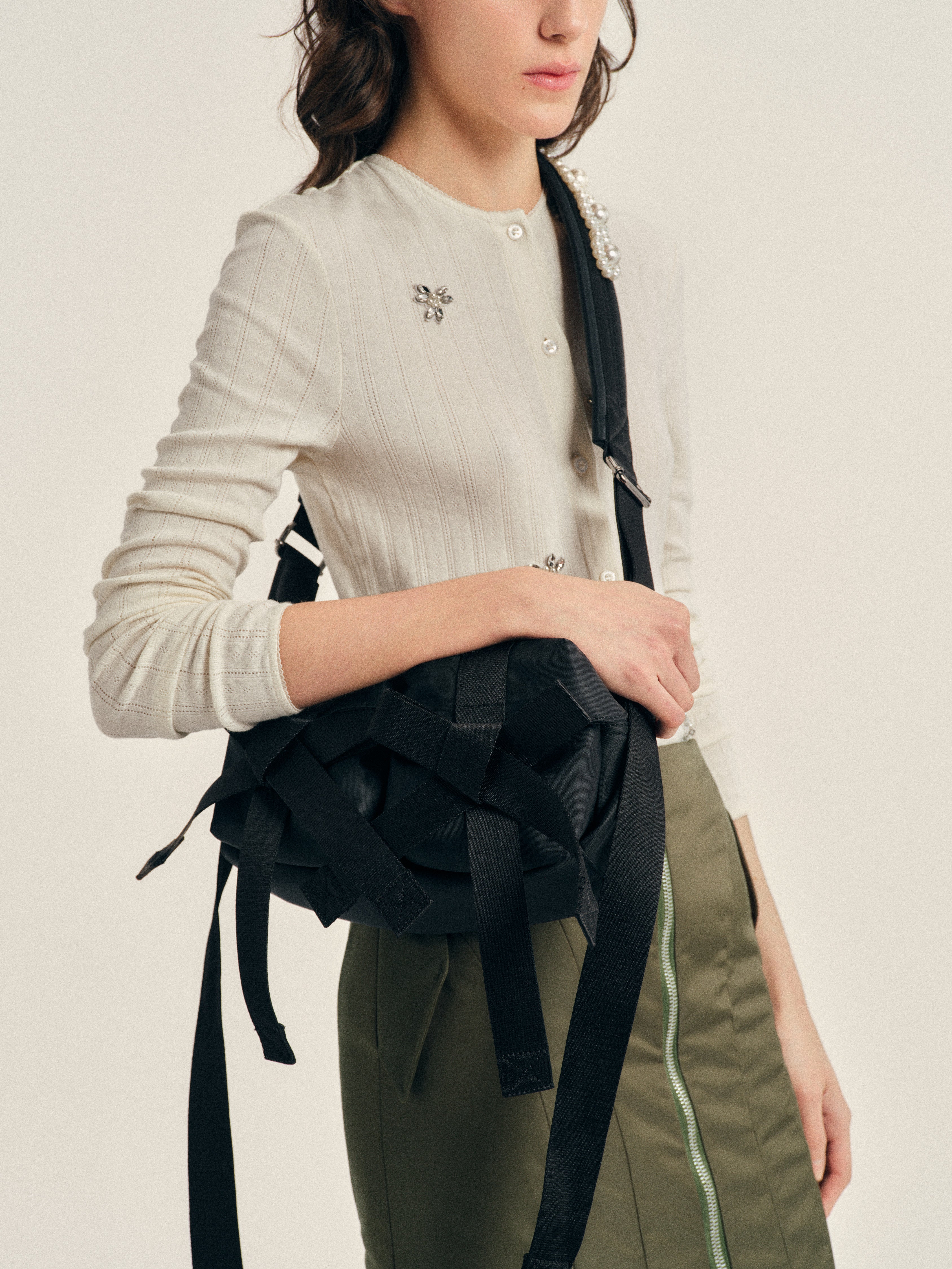 Beaded Classic Bow Crossbody Bag – Simone Rocha US