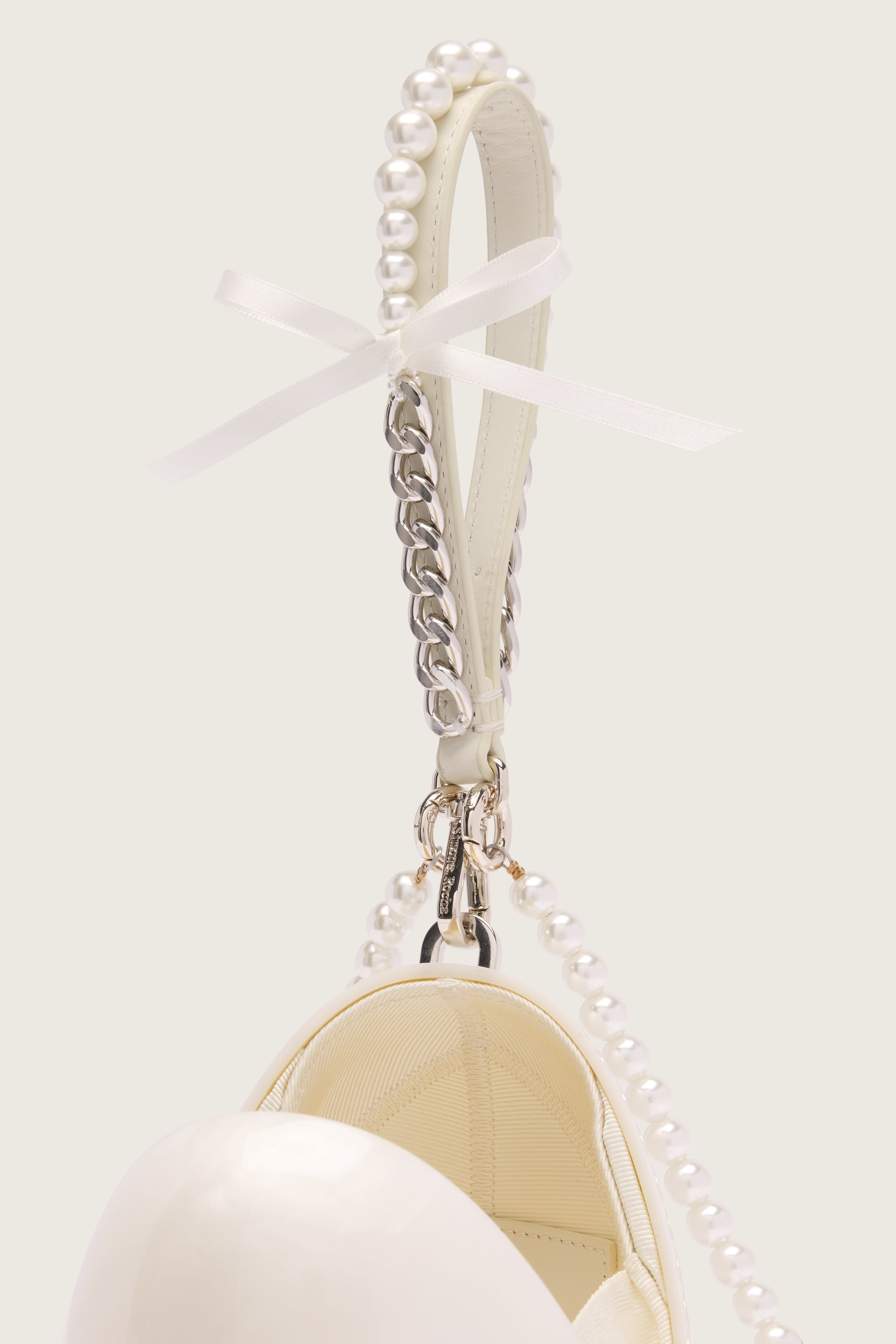 Pearl & Chain Strap Pearl Egg Bag – Simone Rocha US