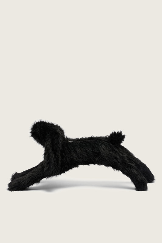Faux Fur Hare Crossbody Bag