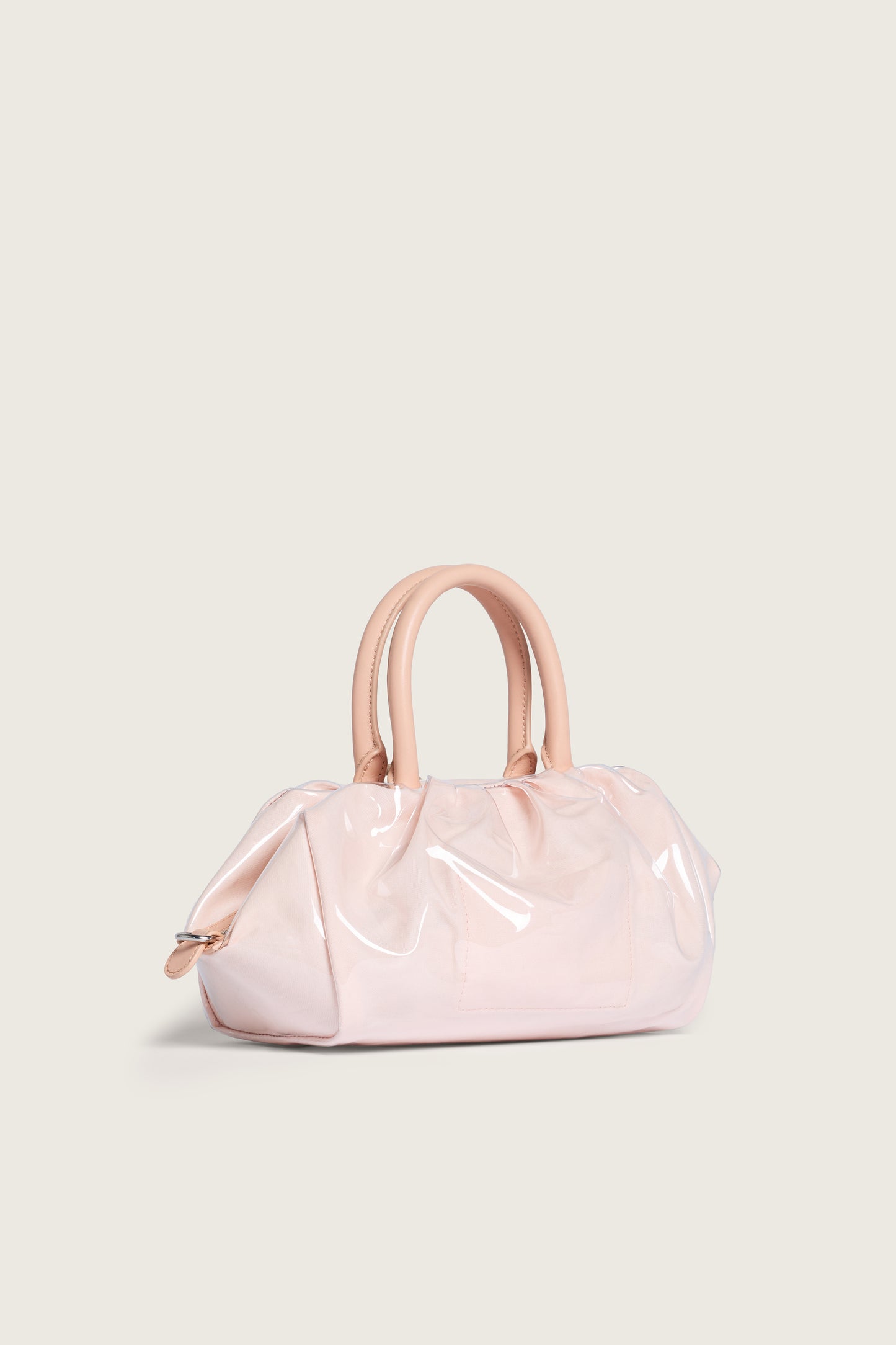 Mini Gathered Top Handle Bag