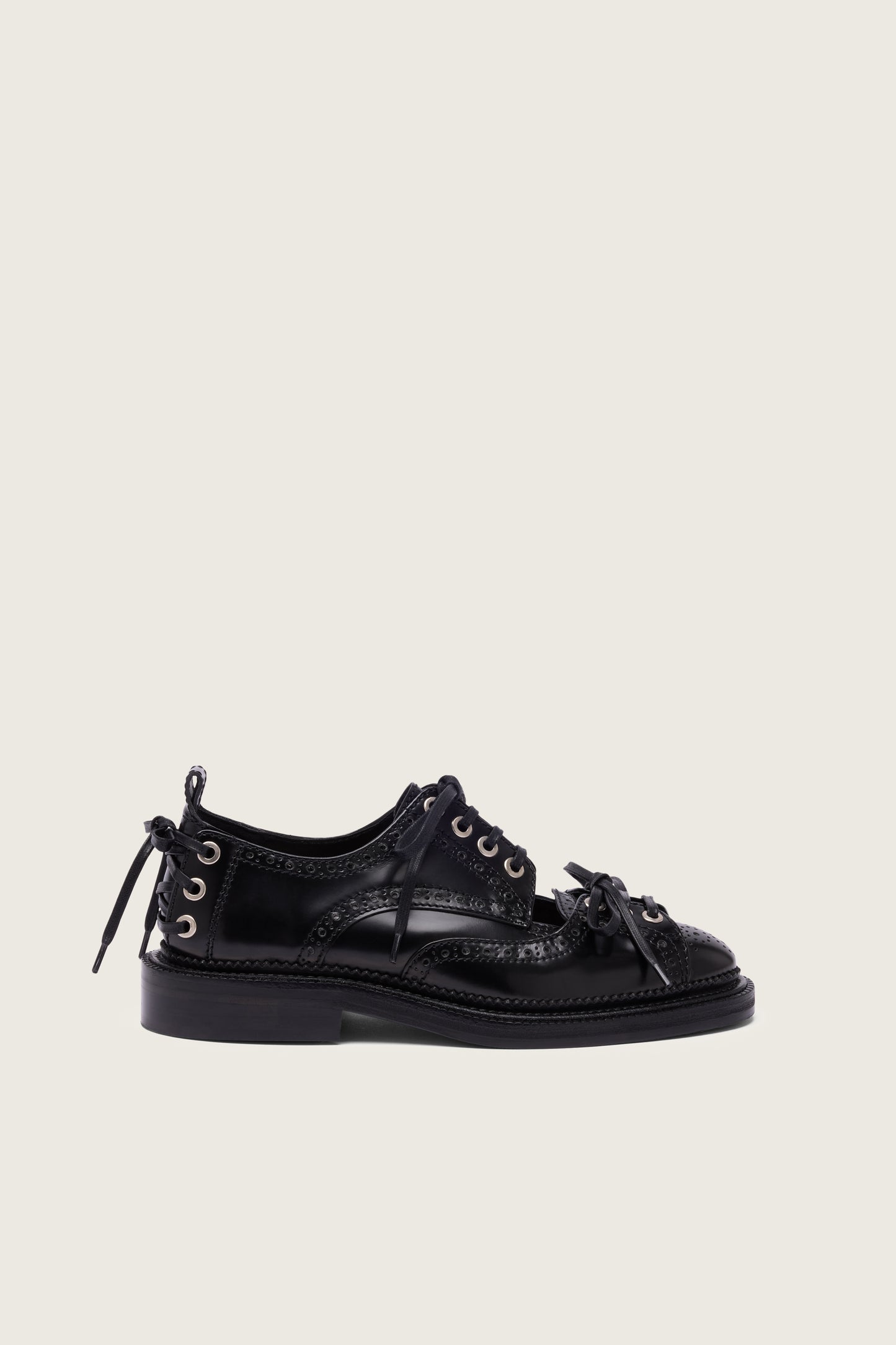 Multi-Lace Cutout Brogue