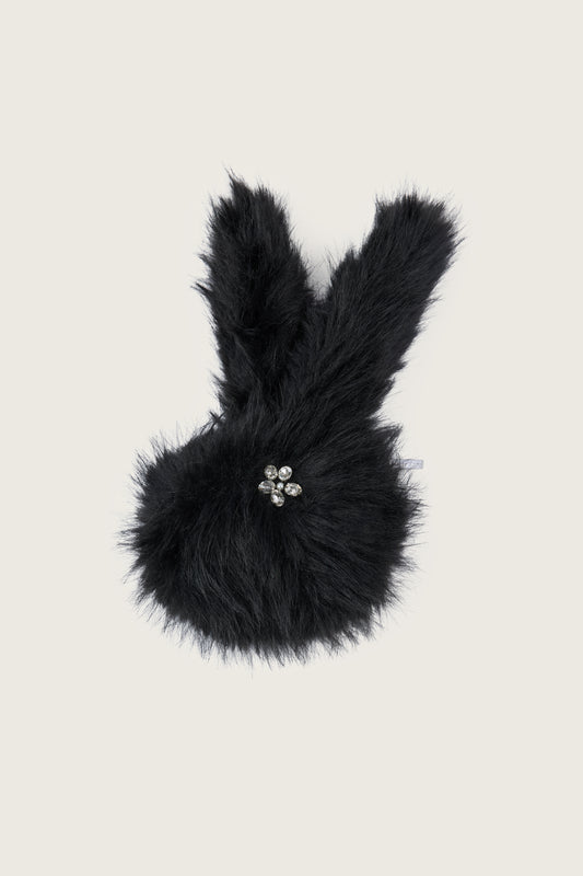 Faux Fur Hare Coin Purse Bag Charm