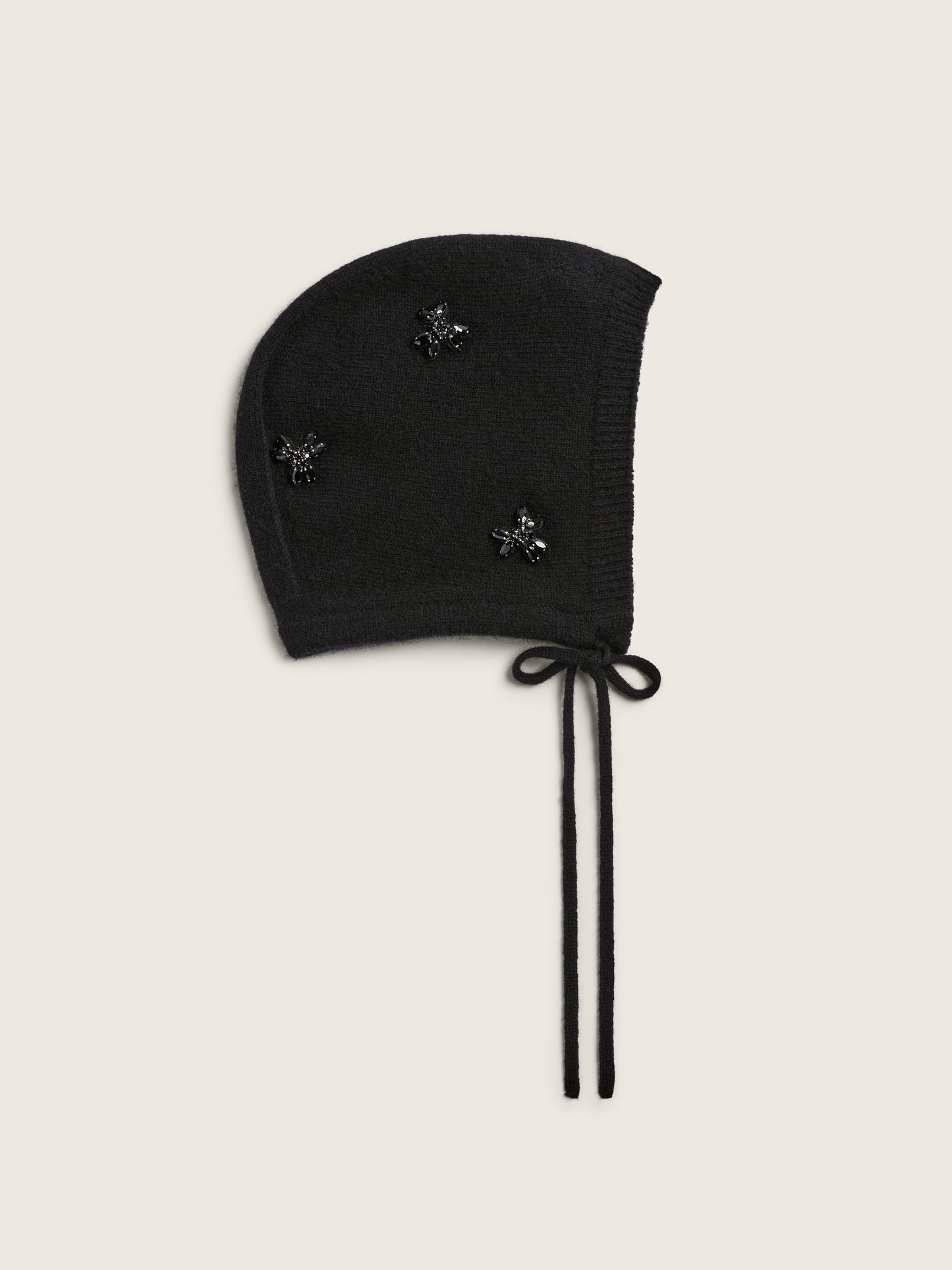 Turbo Embellished Cashmere Bonnet