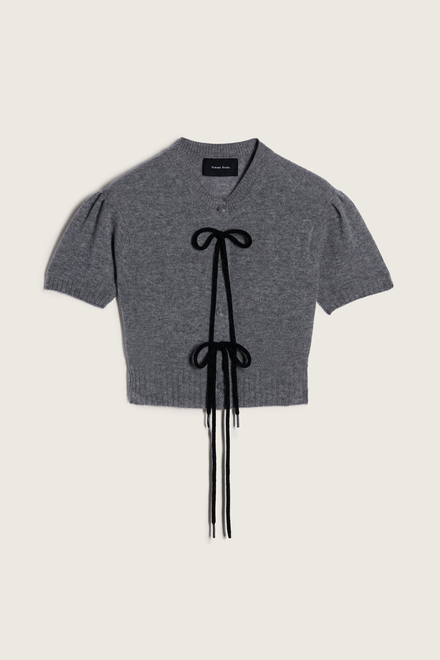 Cropped Cashmere Cardigan