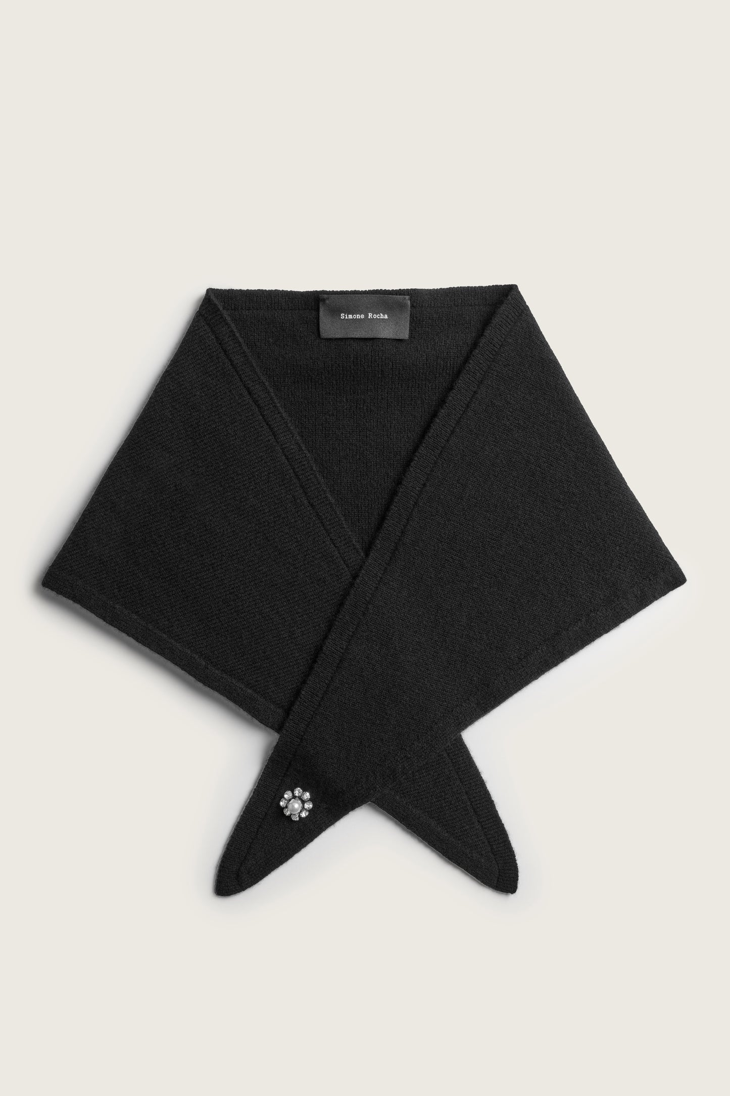 Embellished Cashmere Neckerchief