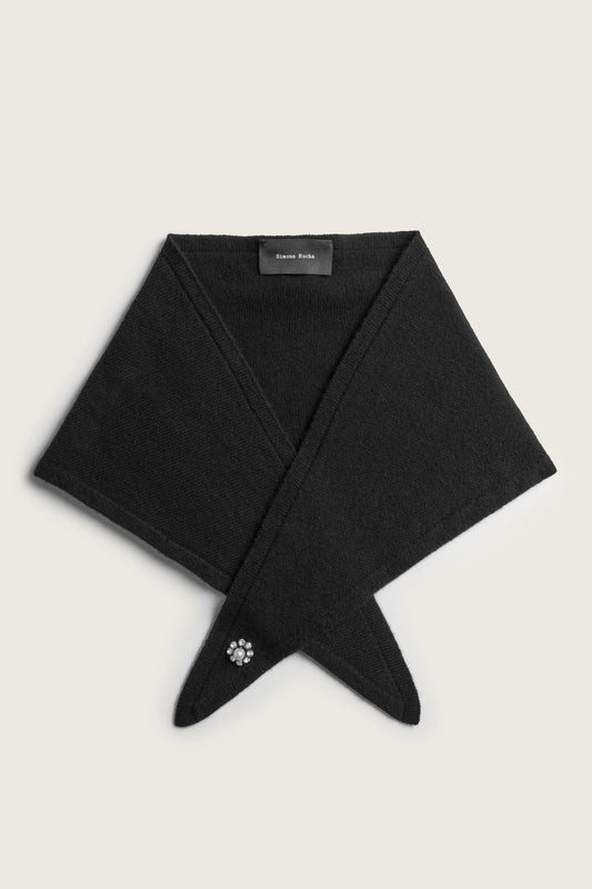 Embellished Cashmere Neckerchief
