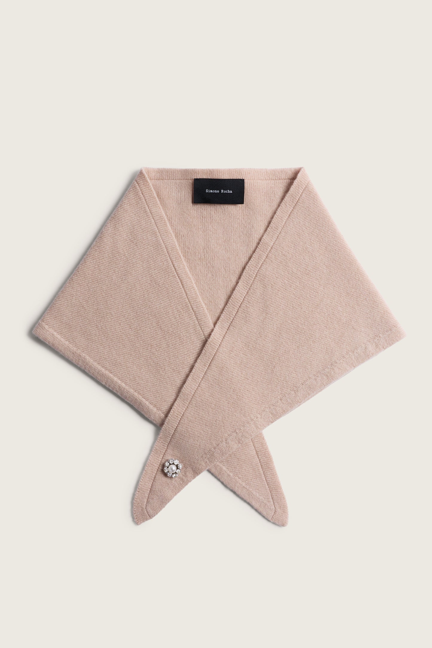 Embellished Cashmere Neckerchief