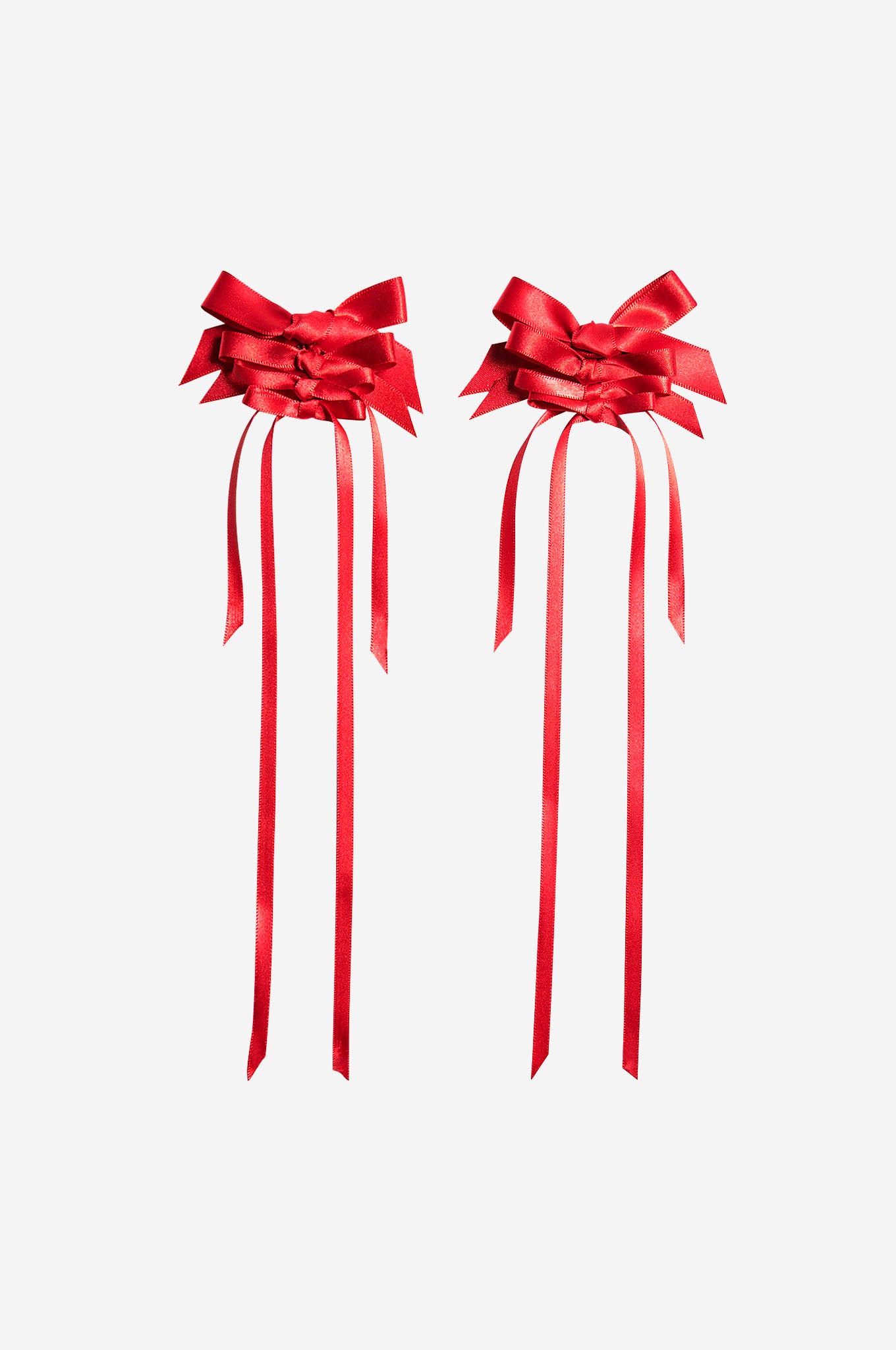 Rosette Bow Earrings