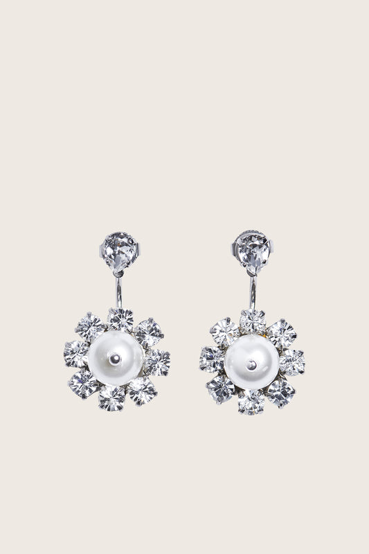 Crystal Daisy Earrings