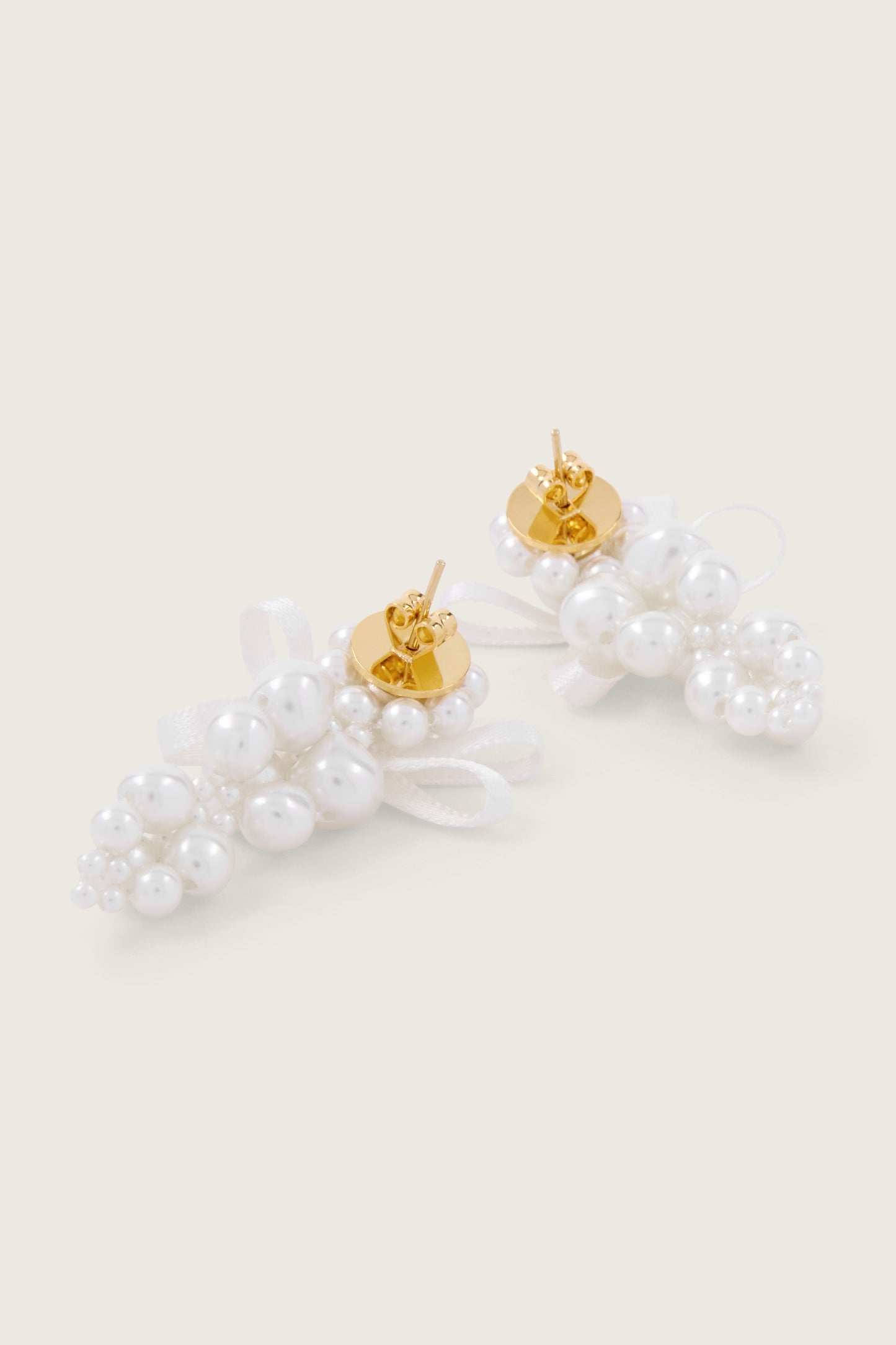Petite Bow Cluster Earrings