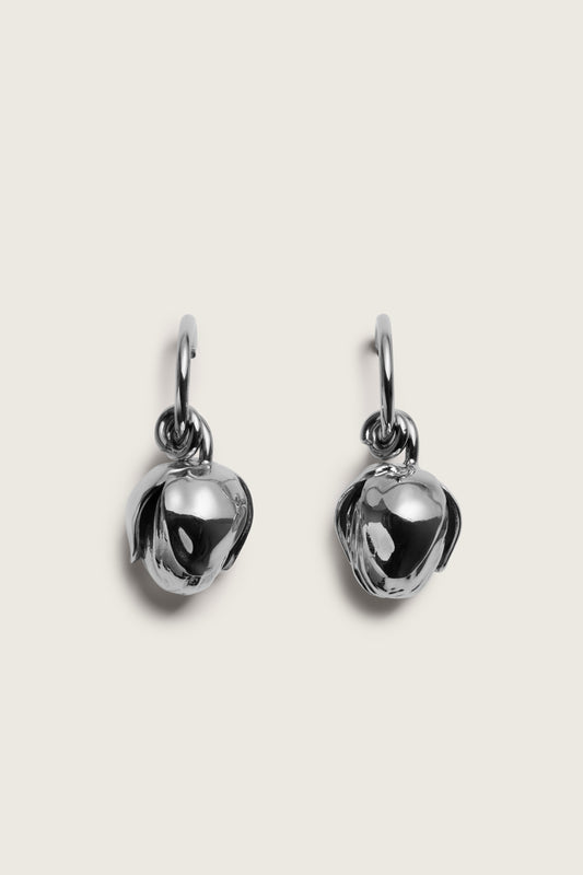 Poppy Bud Hoop Earrings