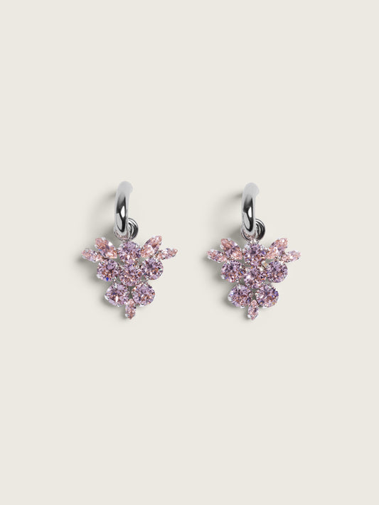 Frond Hoop Earrings