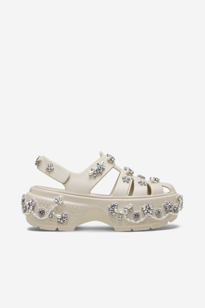 Crocs Simone Rocha Wmns Fisherman Stomp Stucco クロックス Simone Rocha: Crocs Stomp Fisherman (Stucco) | DSMNY E-SHOP