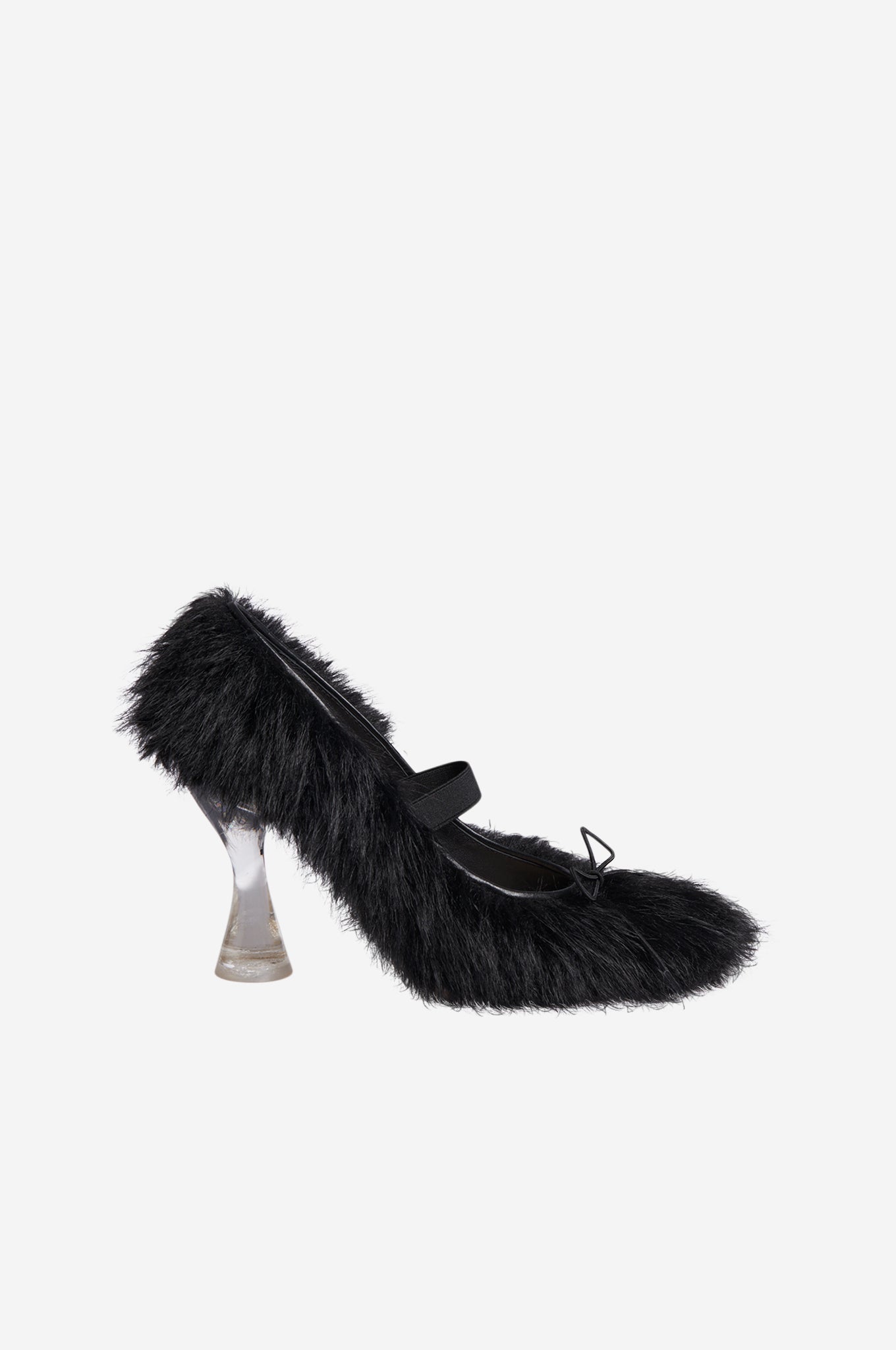 Faux Fur Ballerina Heel