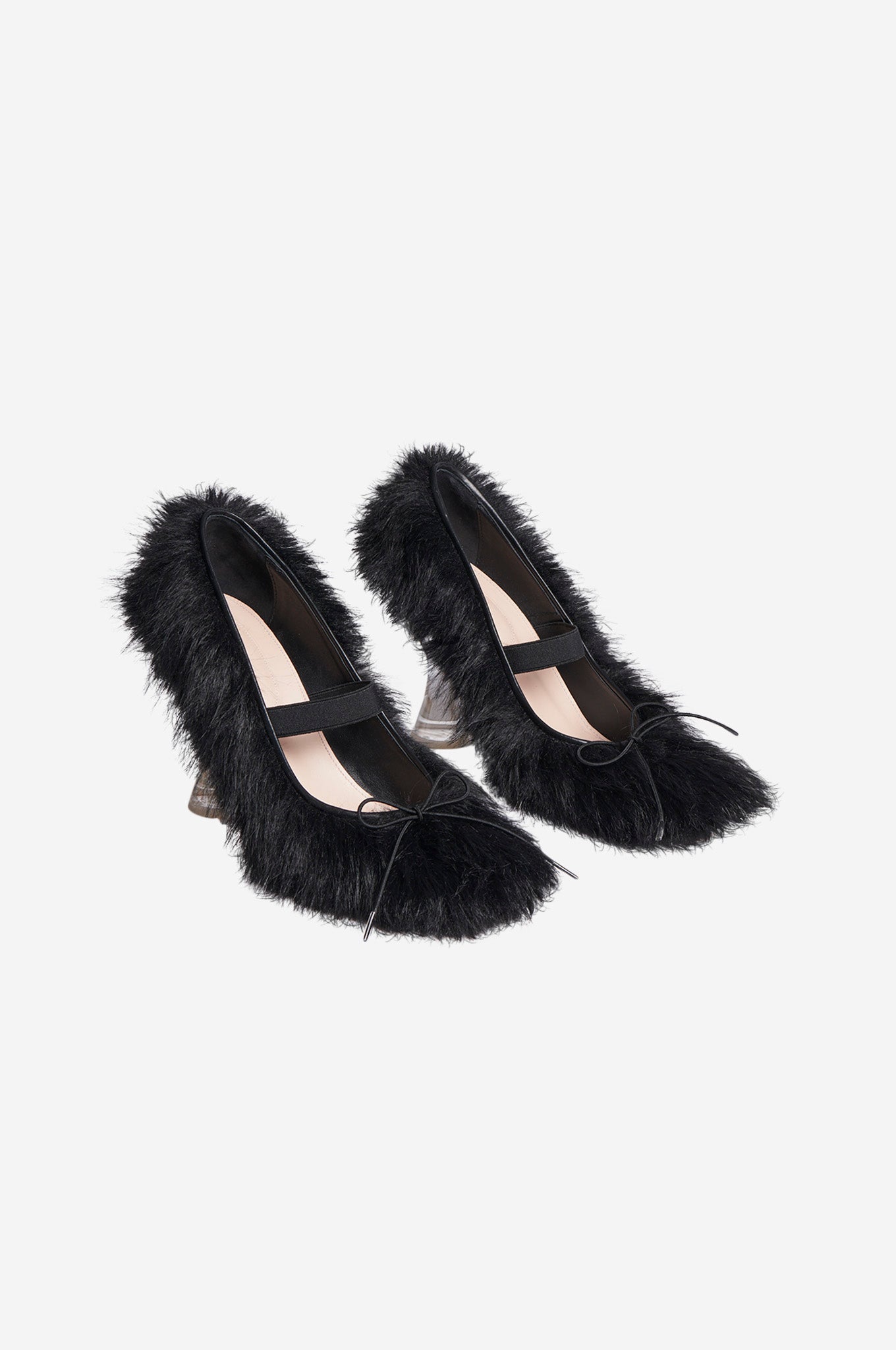 Faux Fur Ballerina Heel