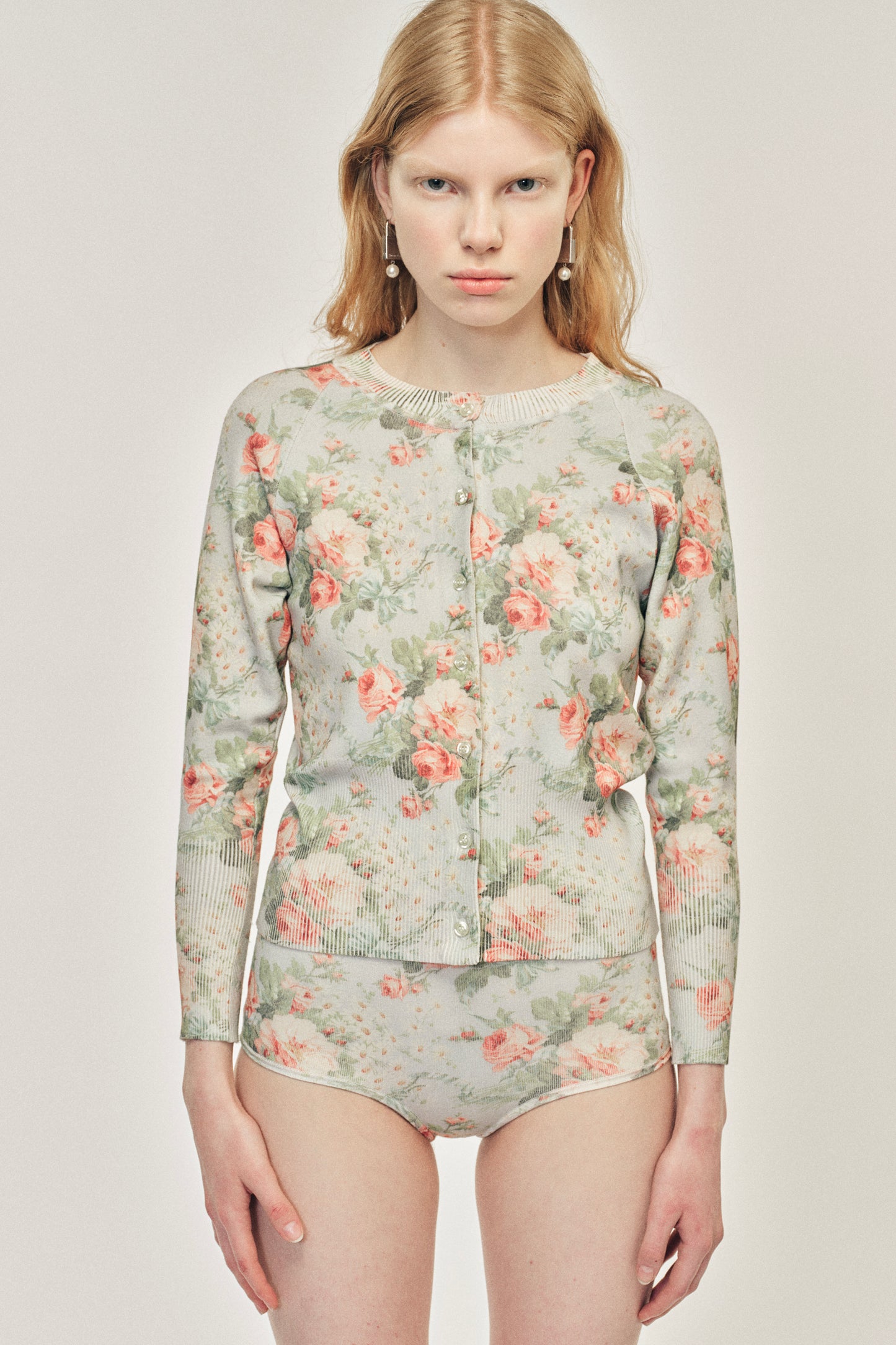 Floral Knit Briefs