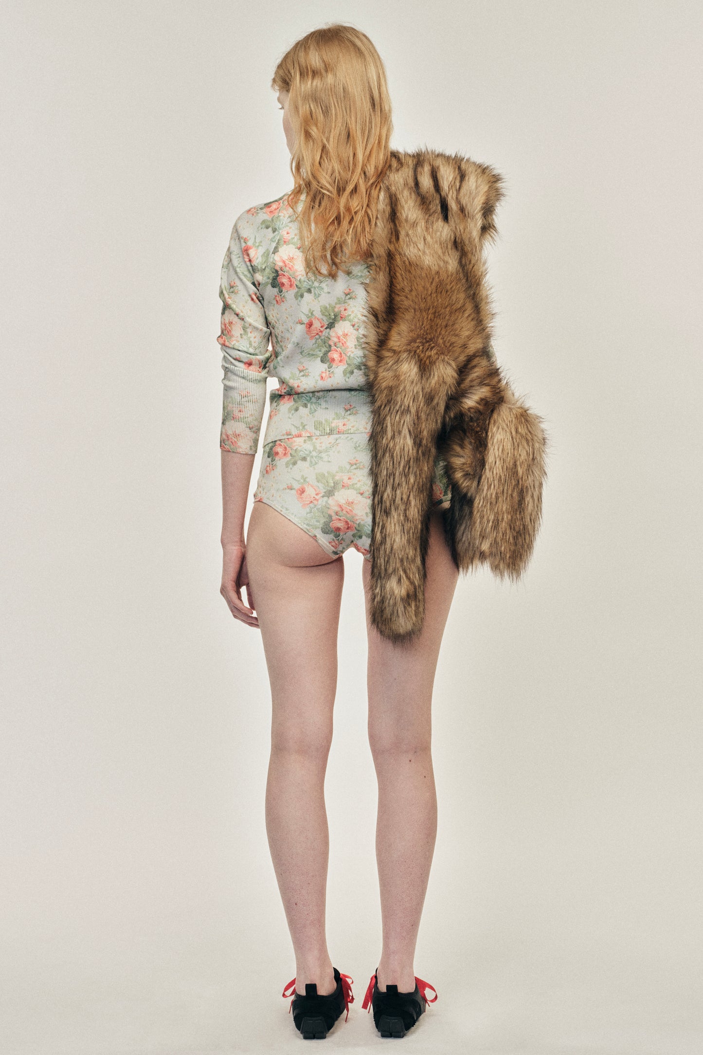 Floral Knit Briefs
