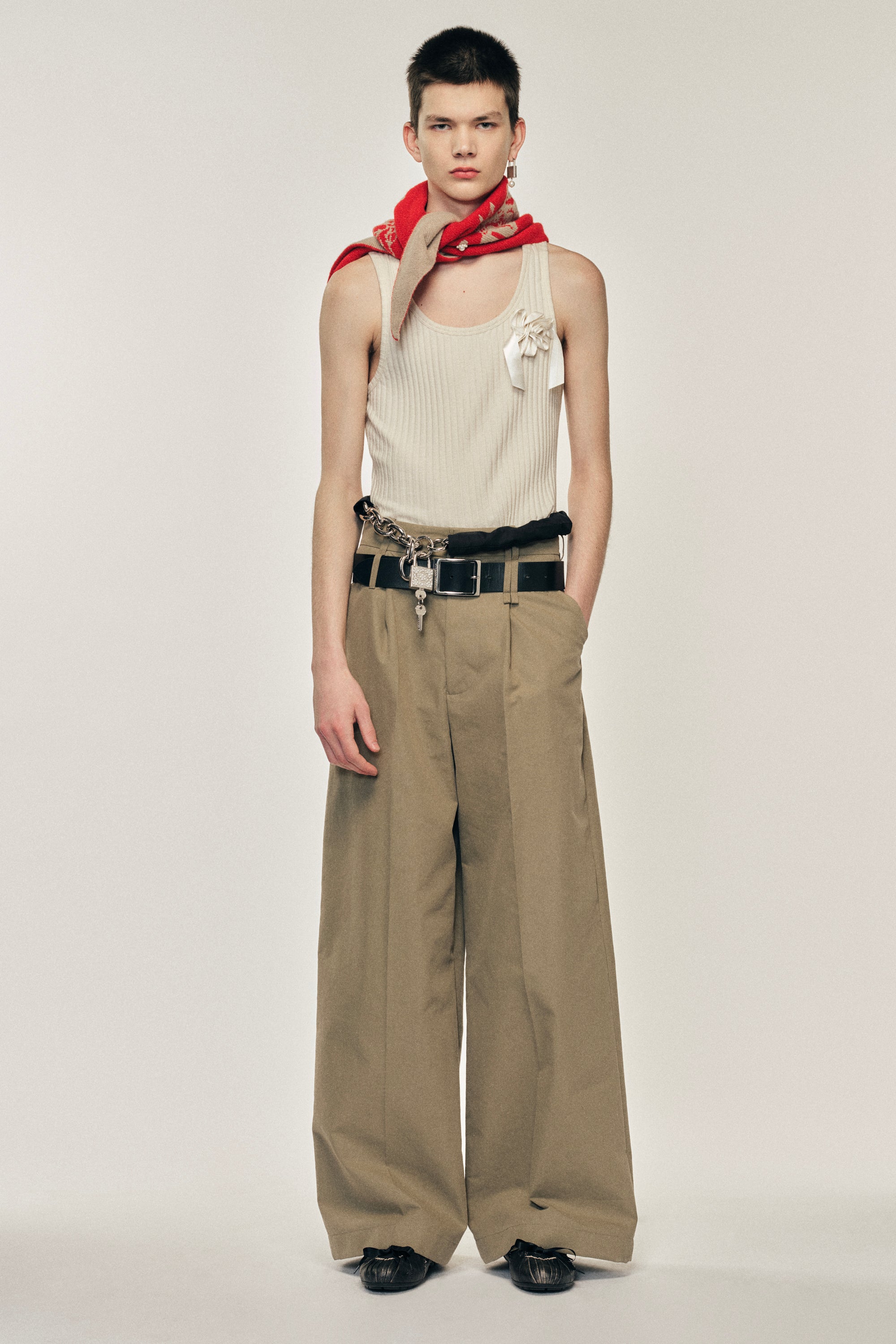 【DEARMINE】Raw Semi-Wide Slacks Men's Trousers & Shorts – Simone Rocha US