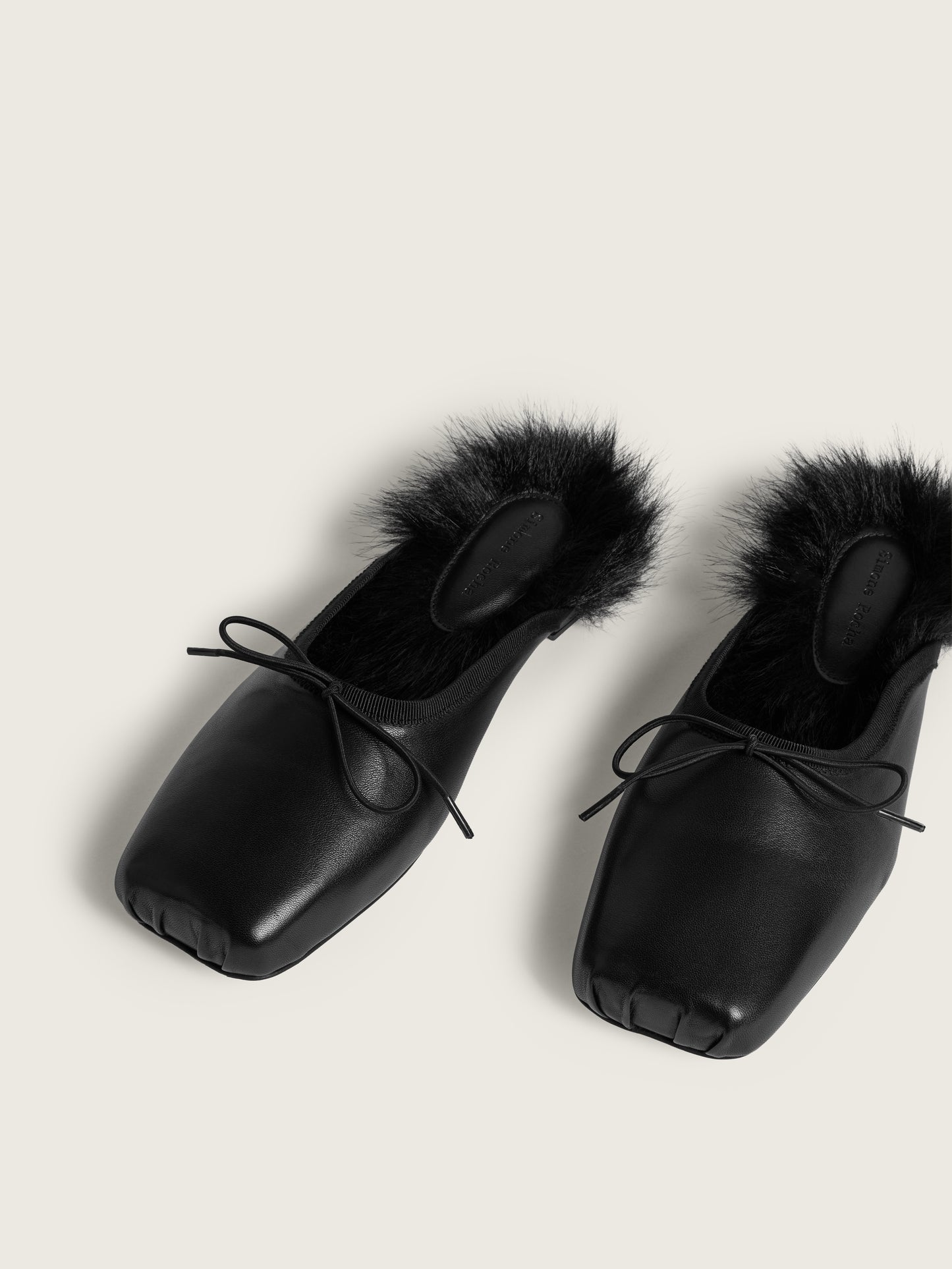 Faux Fur Lined Pointe Mule