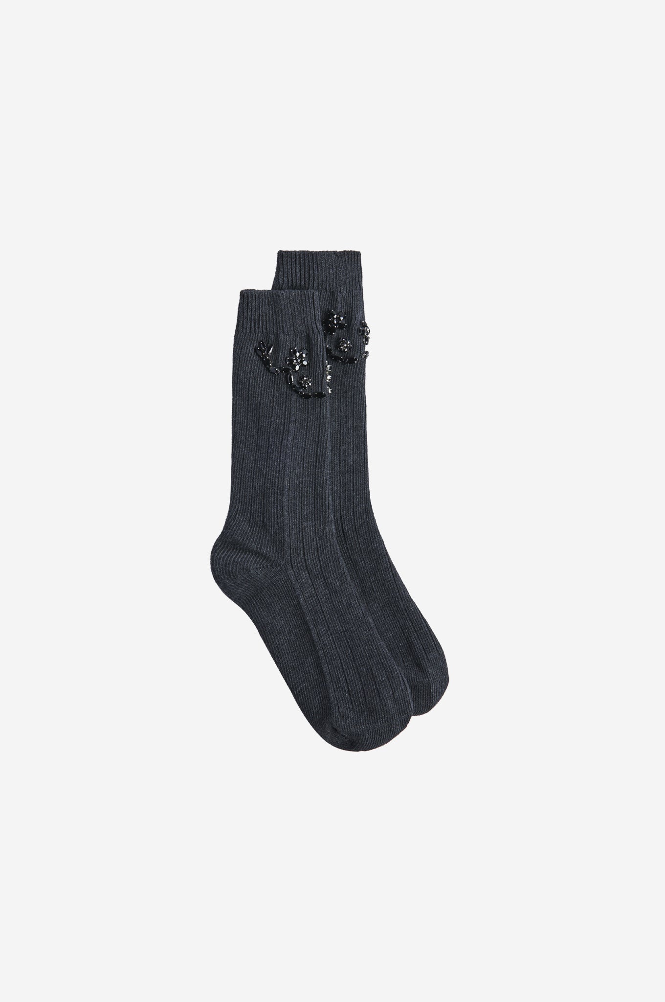 Scallop Embellished Ankle Sock