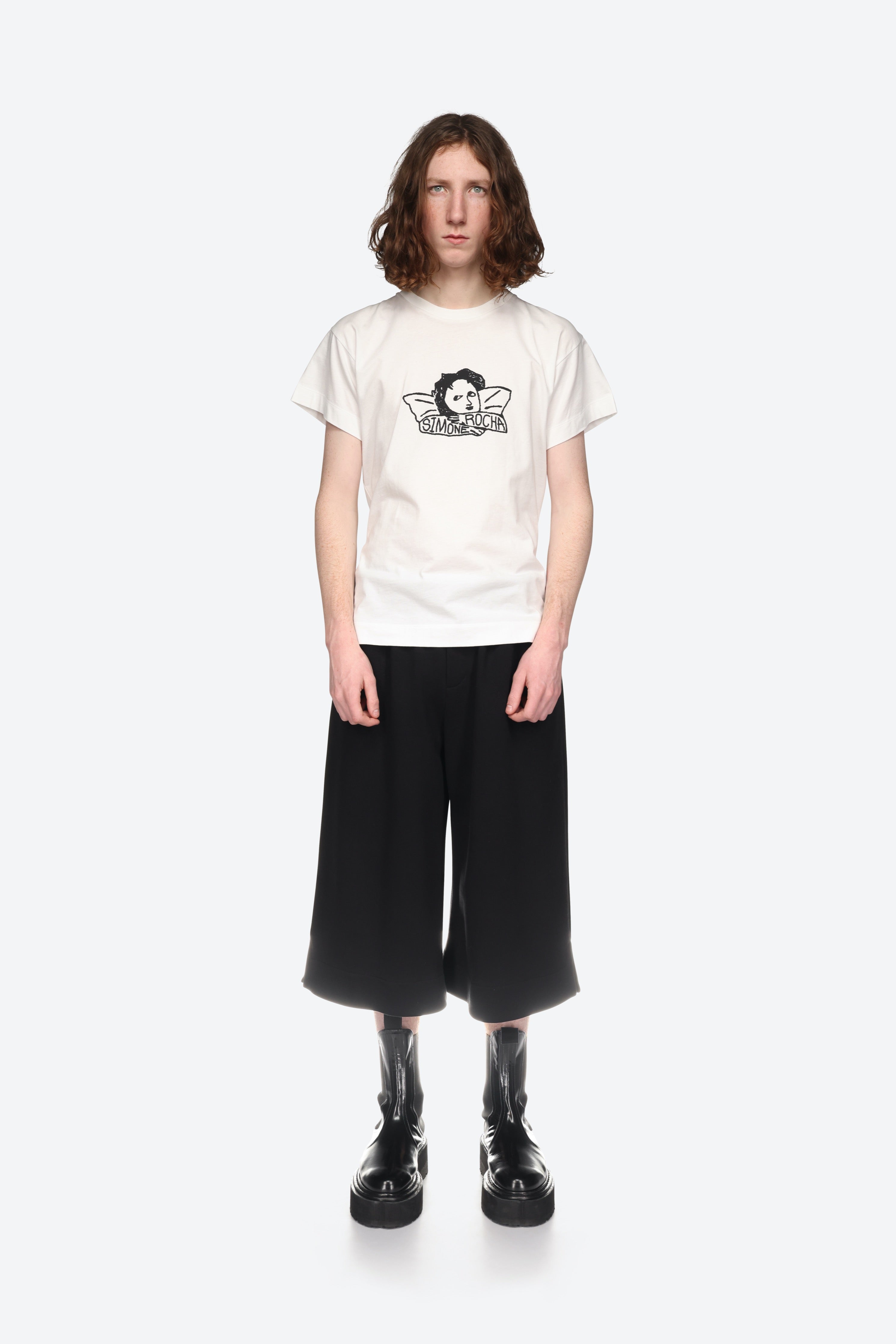 Graphic Project Short Sleeve T-Shirt - Angel – Simone Rocha US