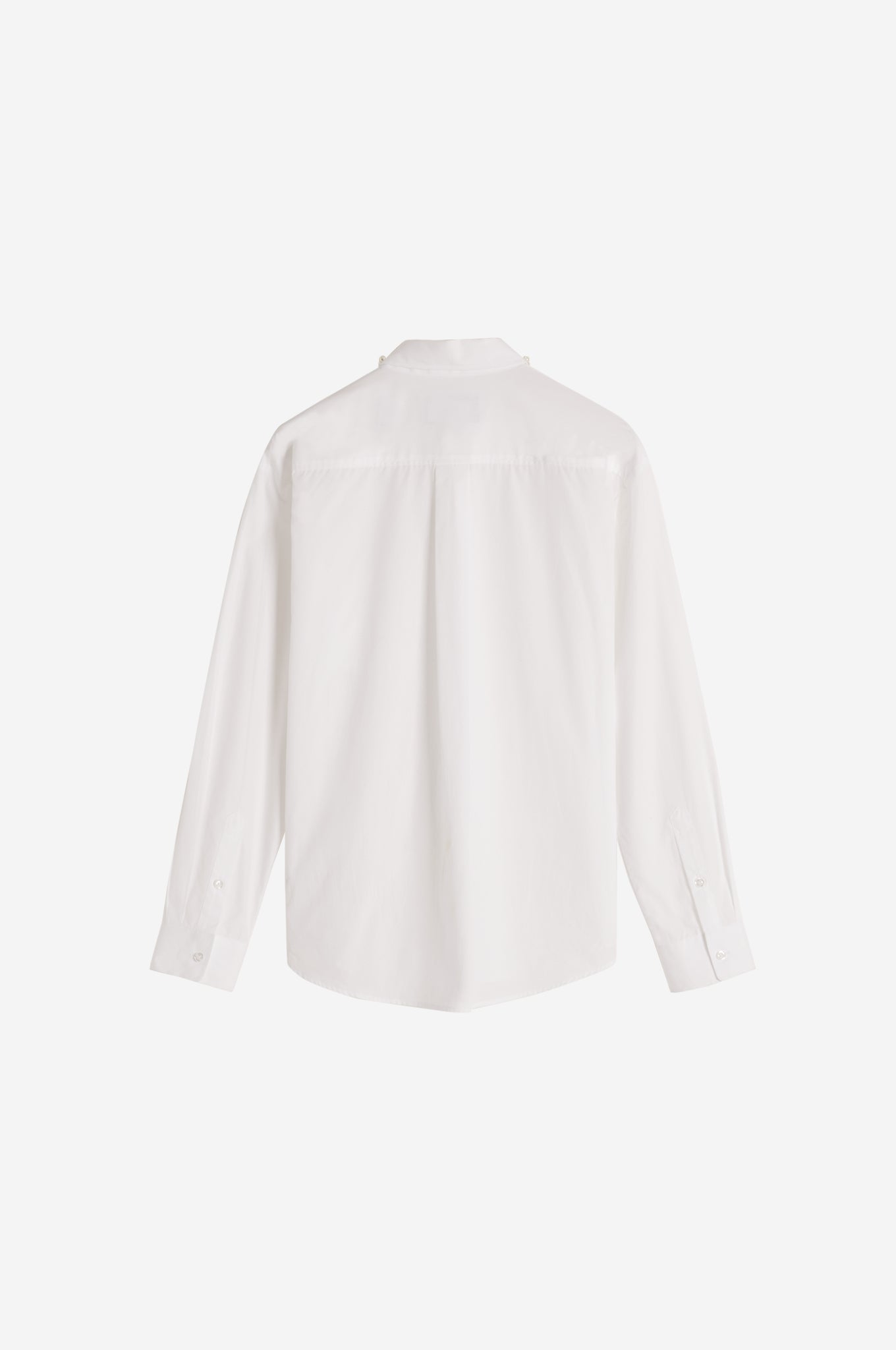 Classic Fit Shirt With Collar Embellishment – Simone Rocha US