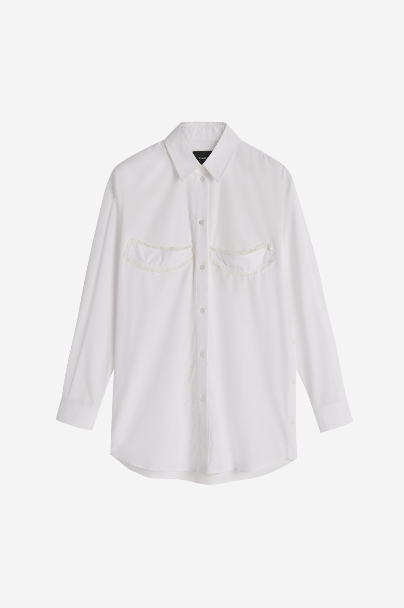 Masculine Shirt With Cup Detail