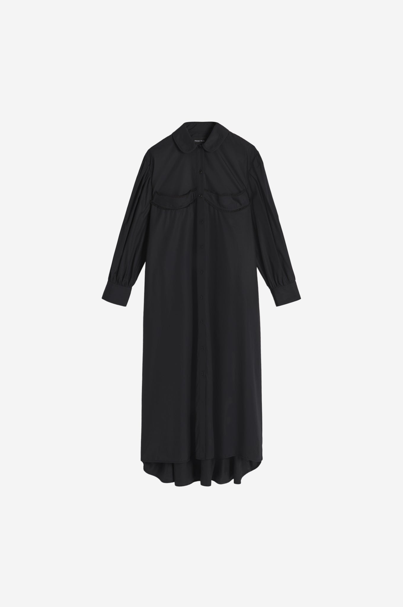 Long Shirt Dress With Cup Detail