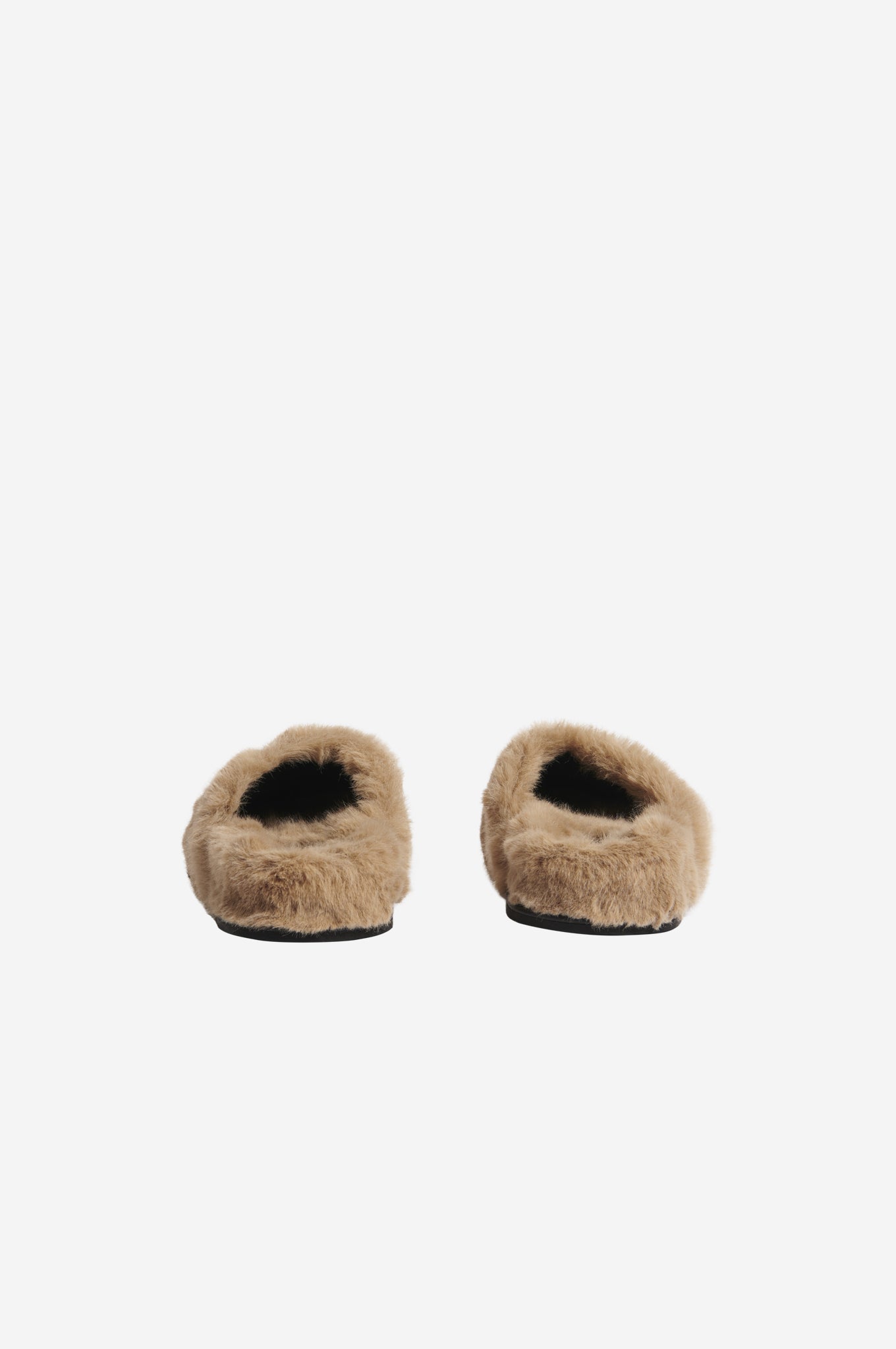 Furry Slipper with Embellishment